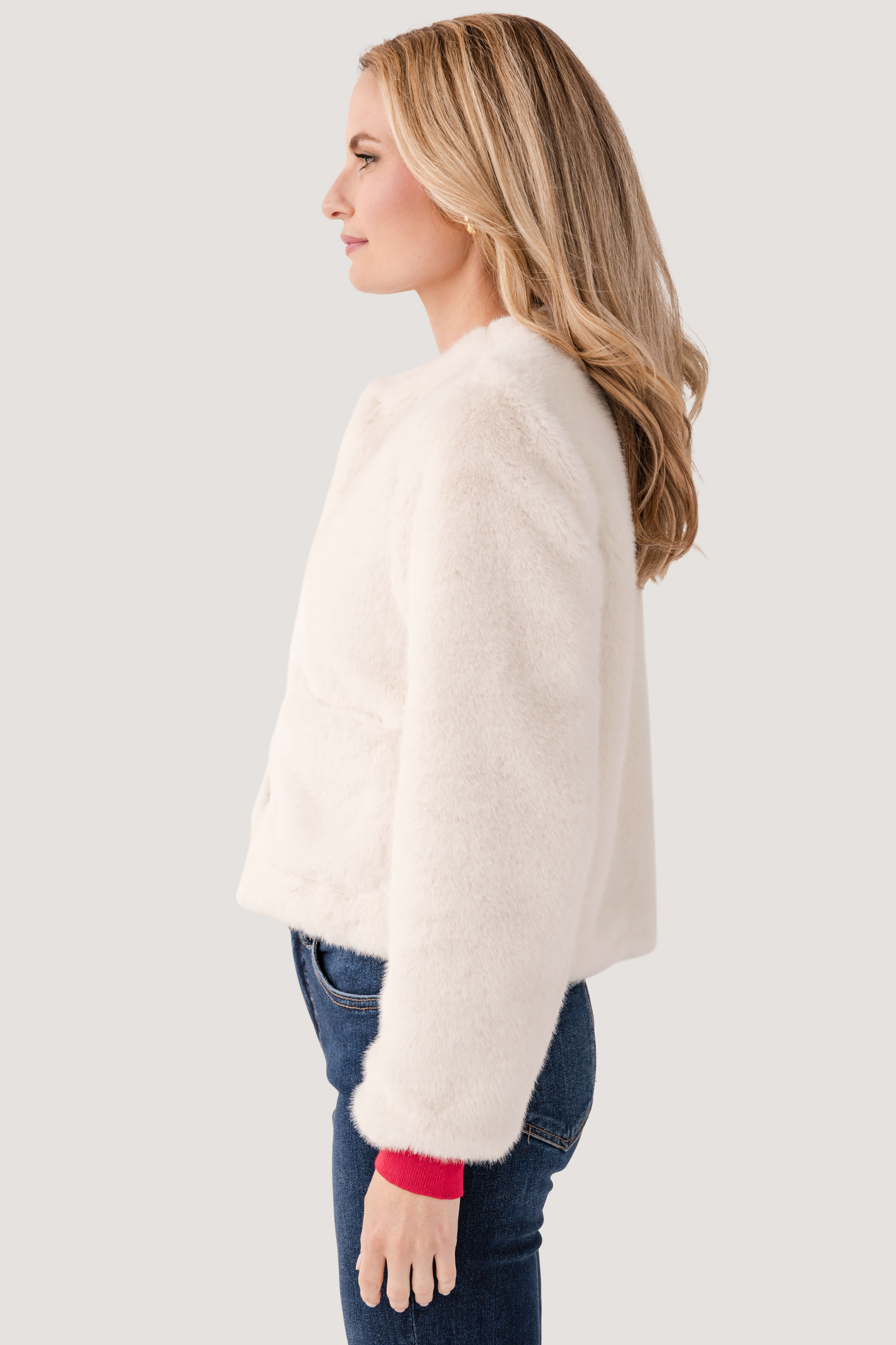 Dress Forum Faux Fur Jacket