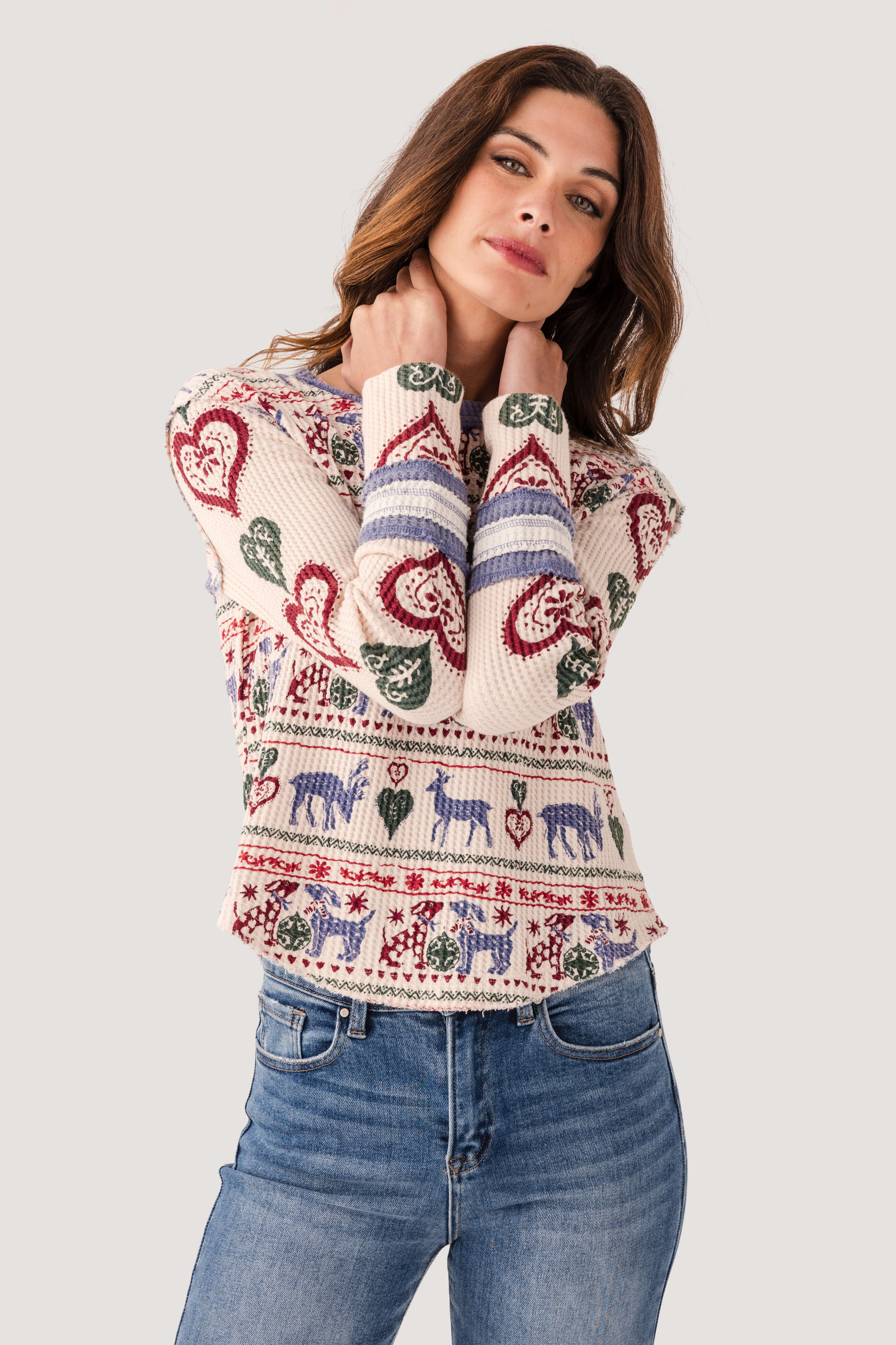 Free People Blissful Layering Tee