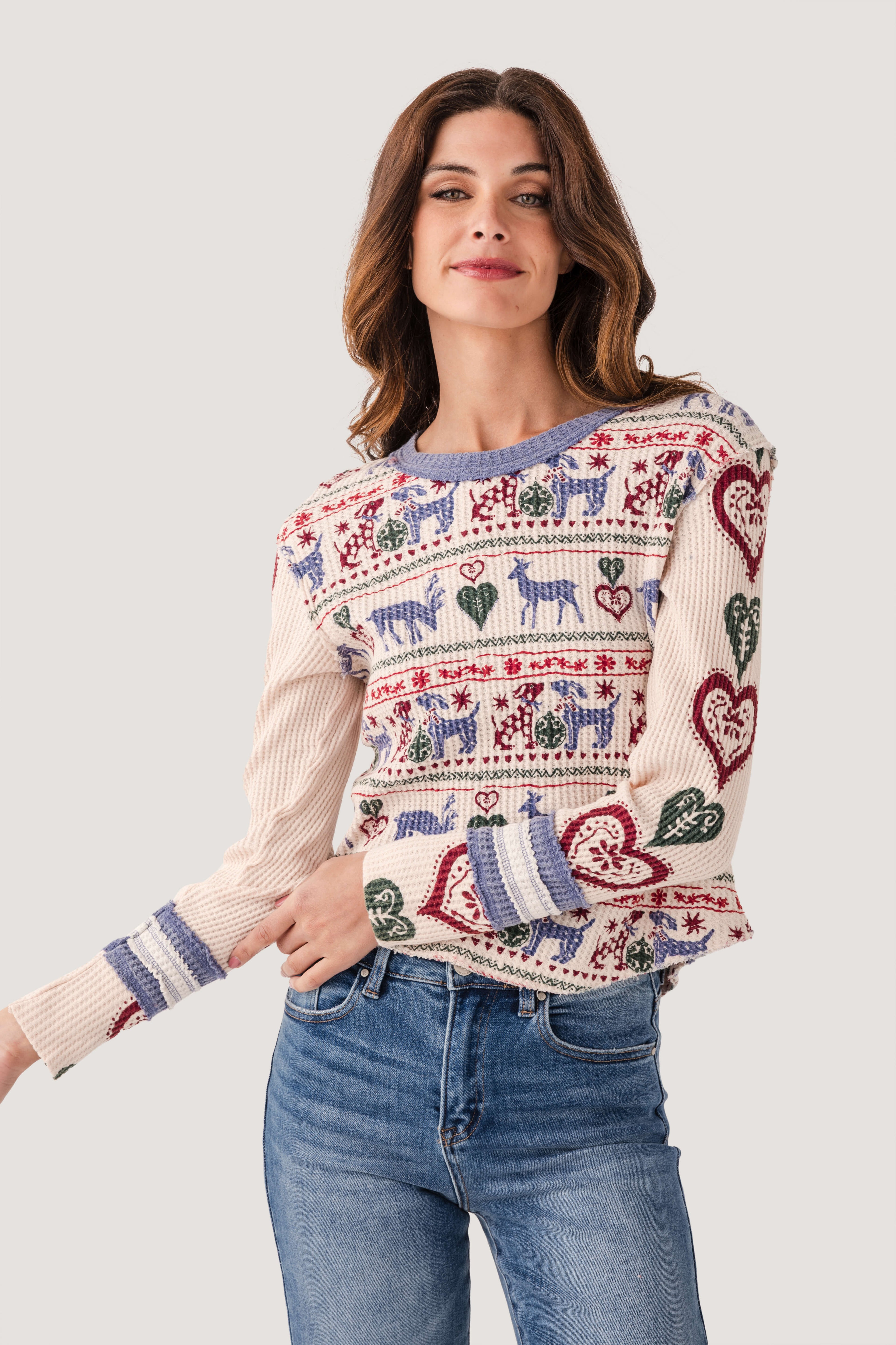 Free People Blissful Layering Tee