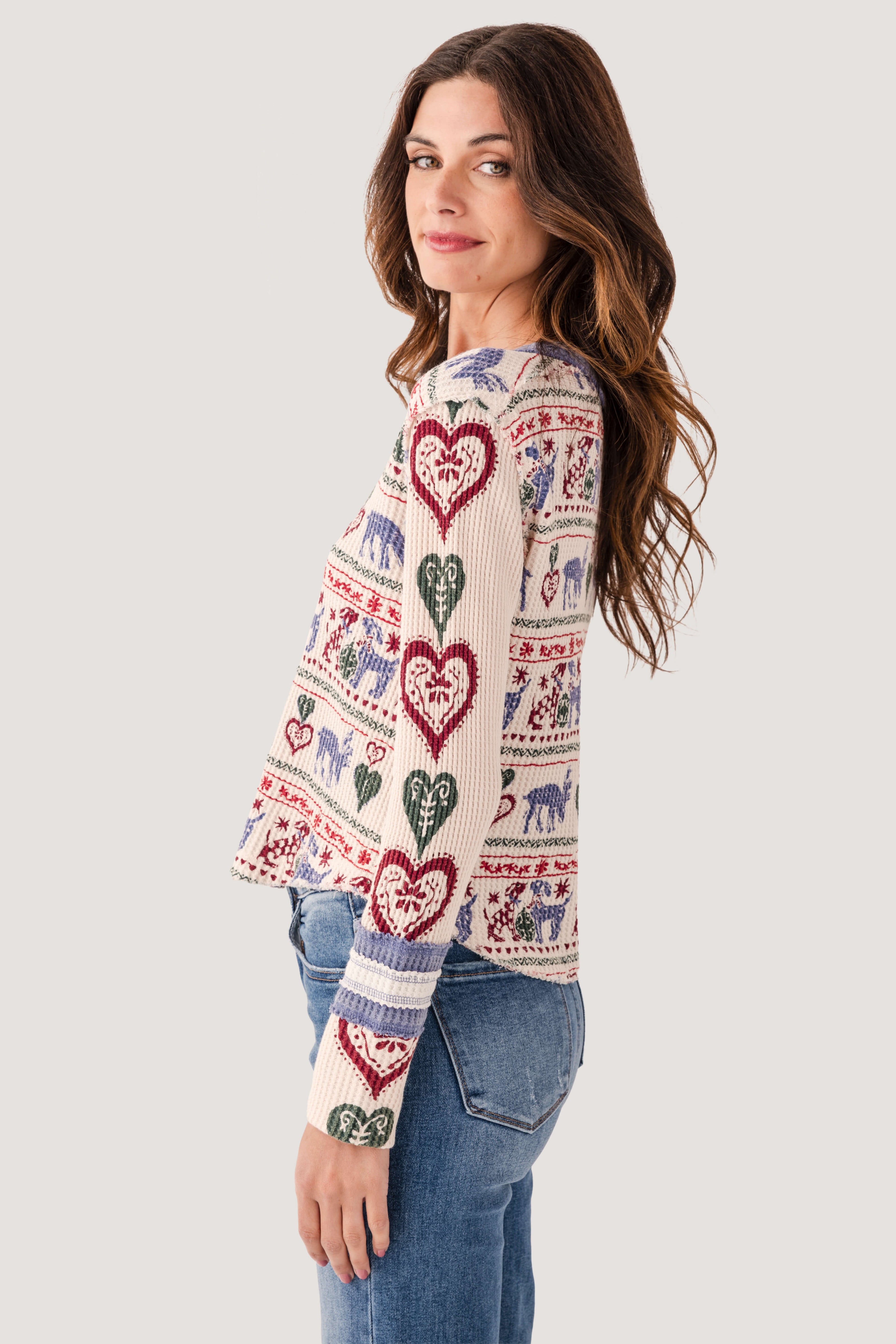 Free People Blissful Layering Tee