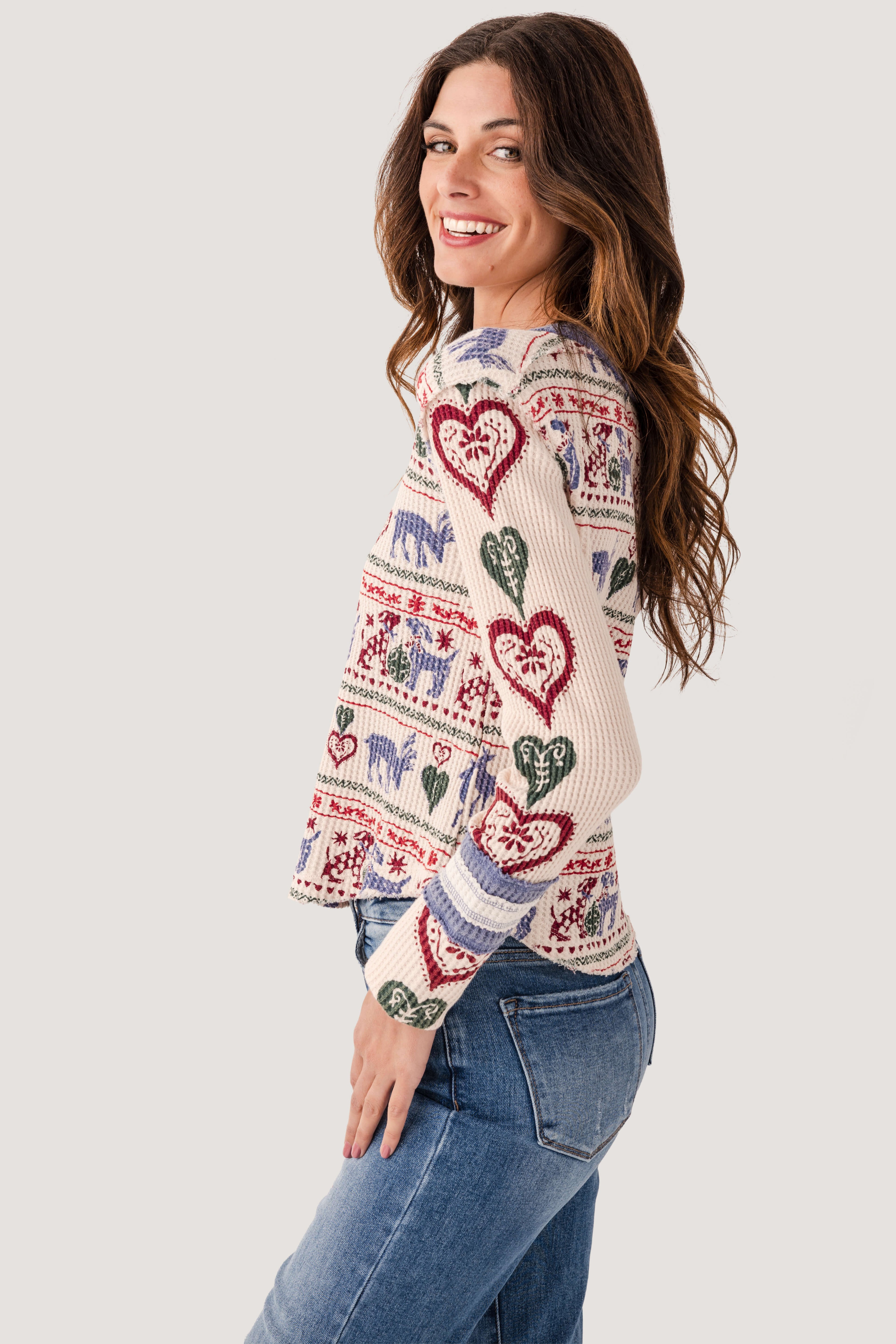 Free People Blissful Layering Tee