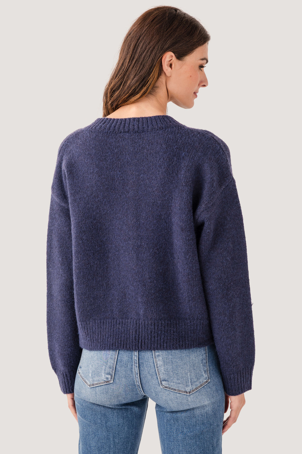 Wishlist Tartan Button Cardigan