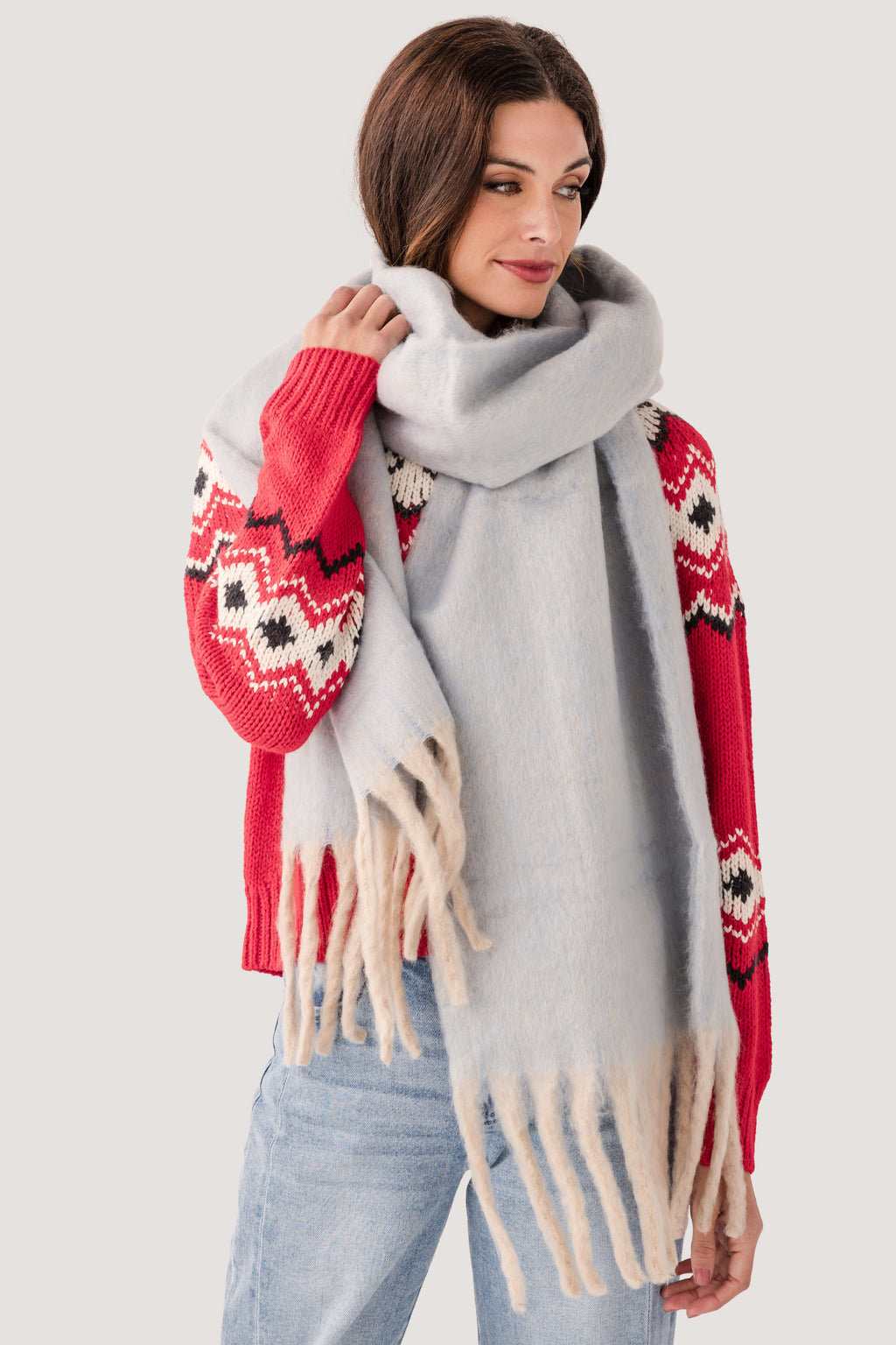 Free People Winter Chill Blanket Scarf