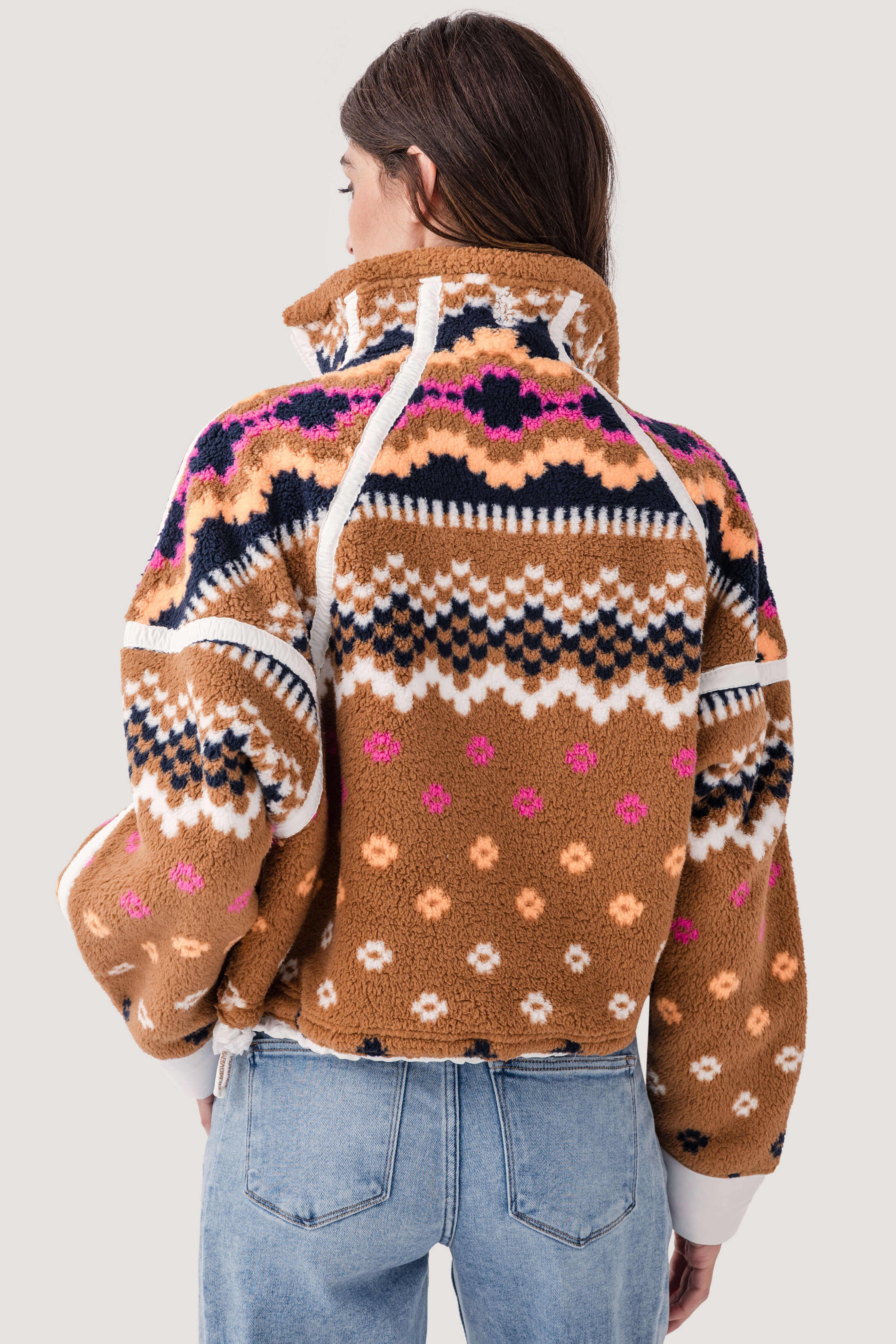 FP Movement Printed Mountain High 1/2 Zip