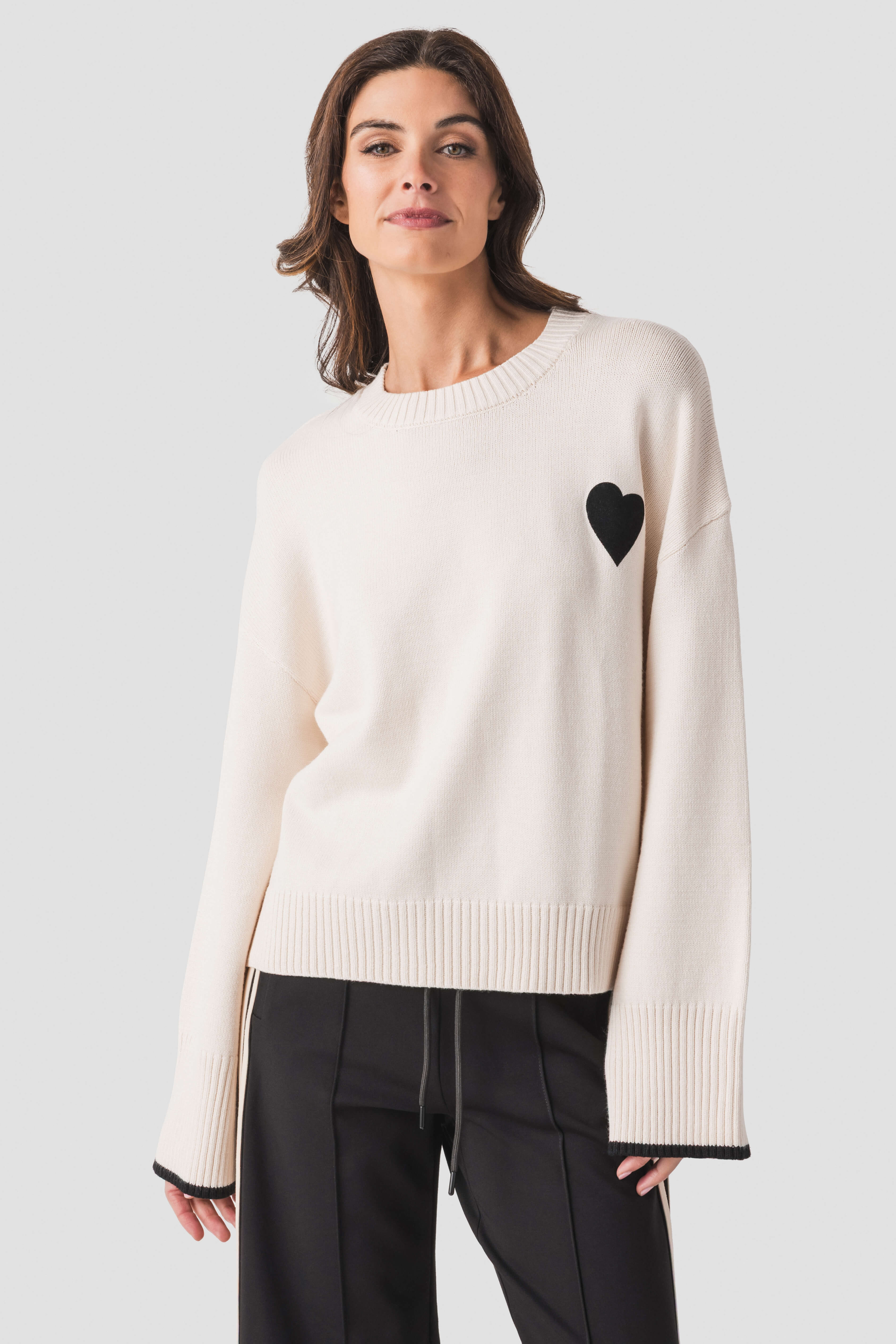 Elan Heart Sweater
