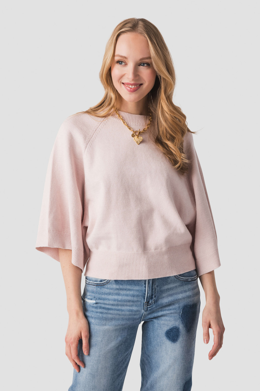 Fate Raglan 3/4 Sleeve Sweater