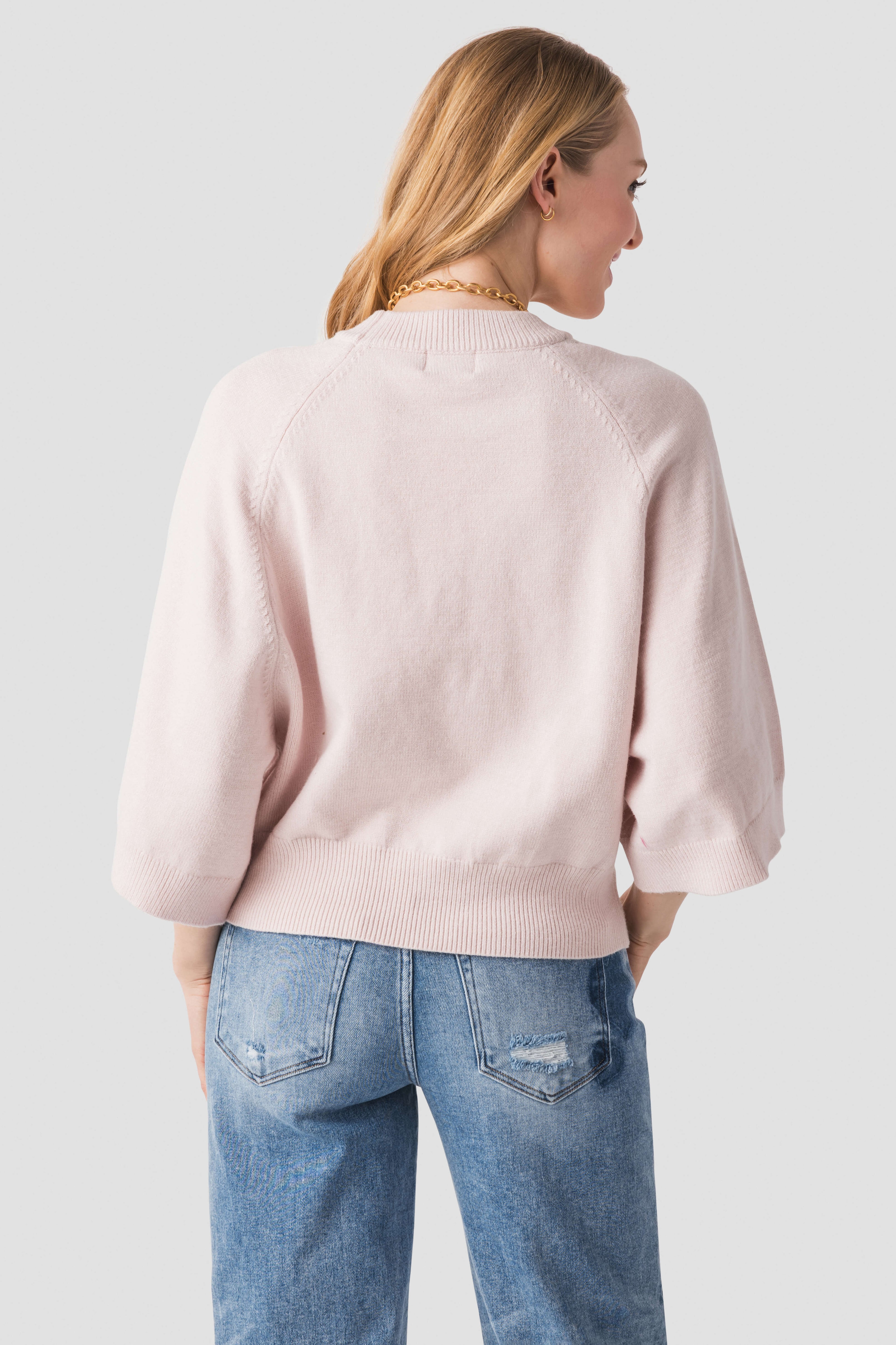 Fate Raglan 3/4 Sleeve Sweater