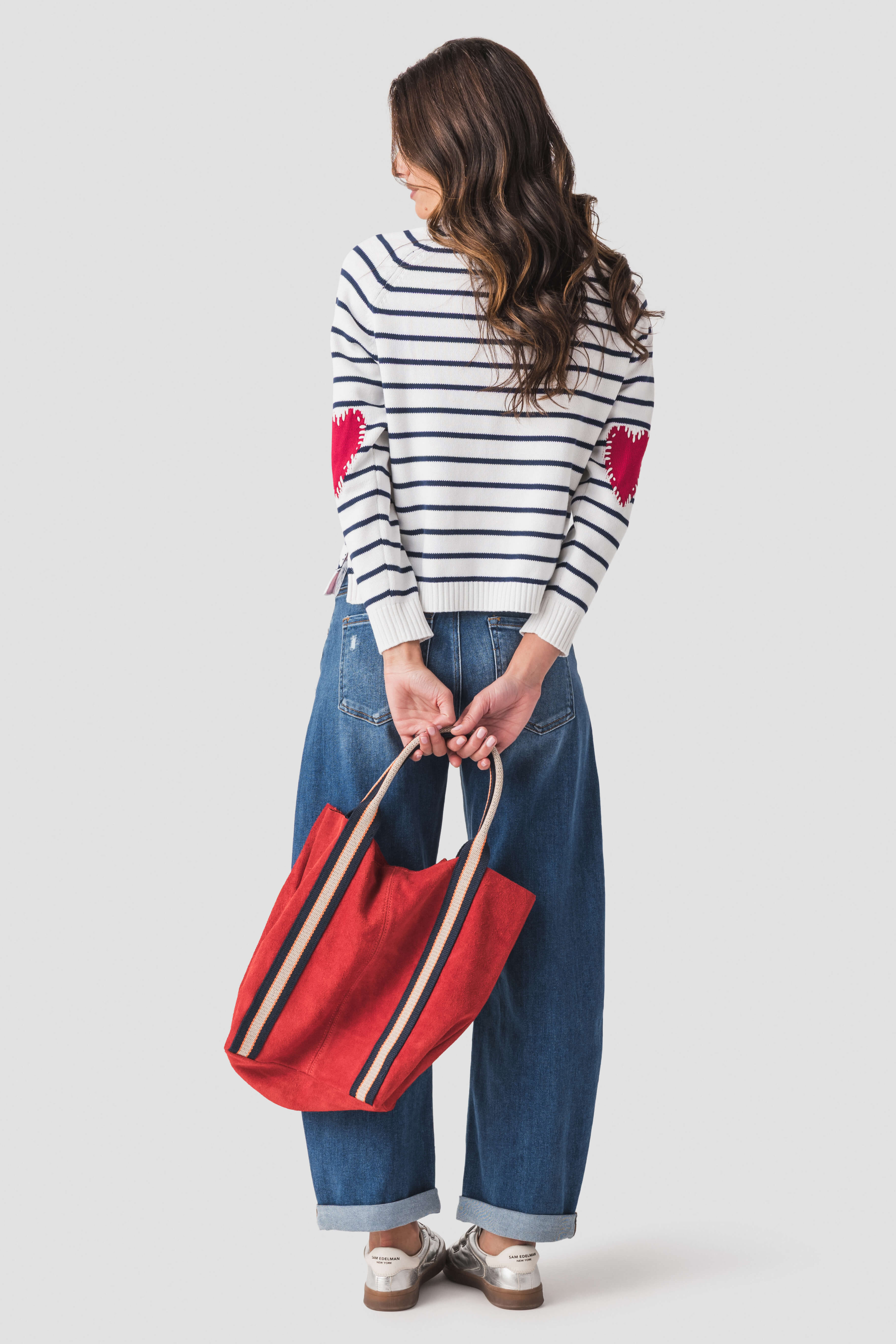 Pink Pineapple Heart Patch 1/2 Zip