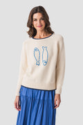 Pink Pineapple Sardine Sweater