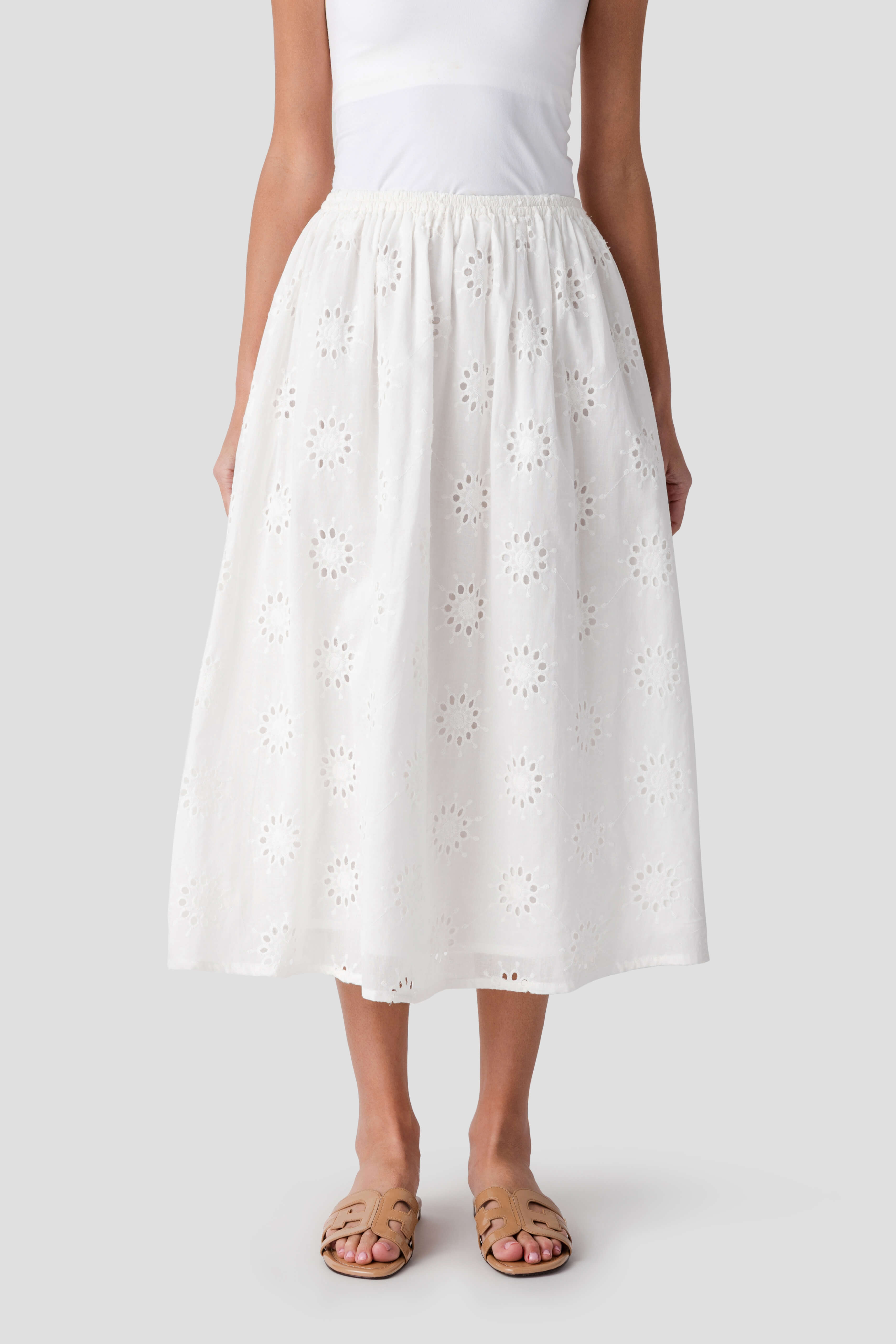By Together Siliea Eyelet Skirt