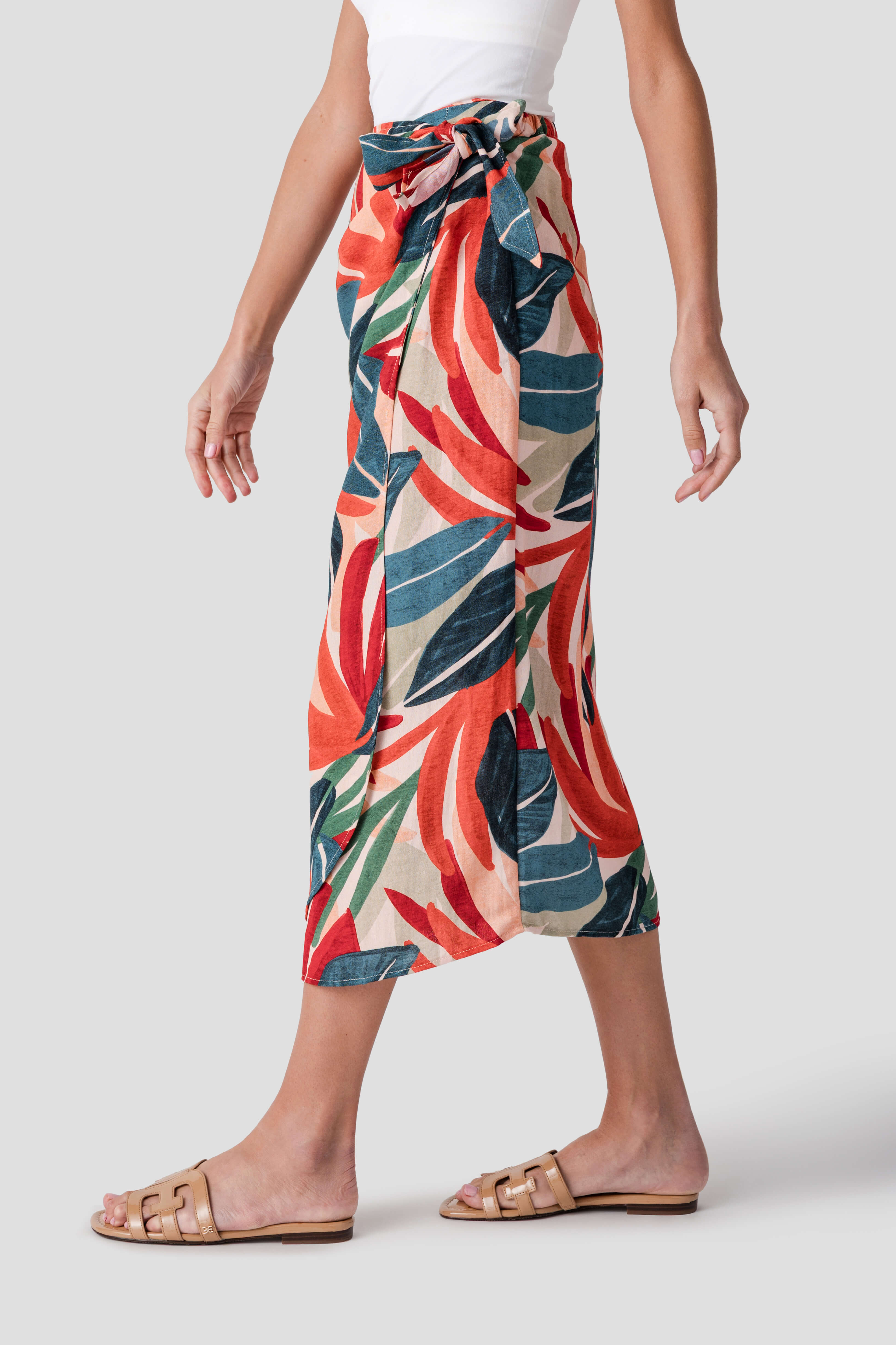 Dress Forum Lagoon Daze Midi Wrap Skirt