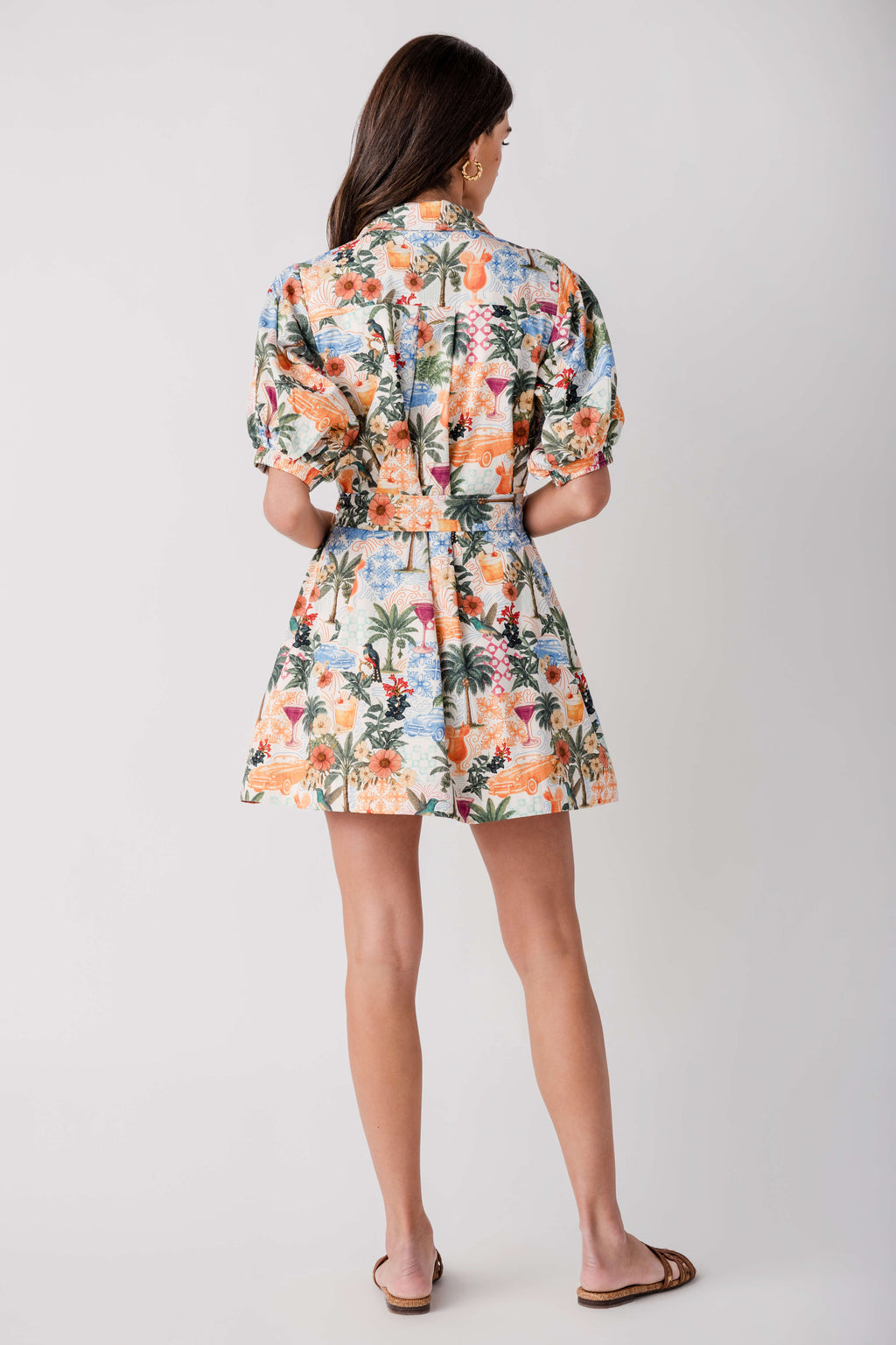 Dress Forum Cabana Crush Mini Shirt Dress