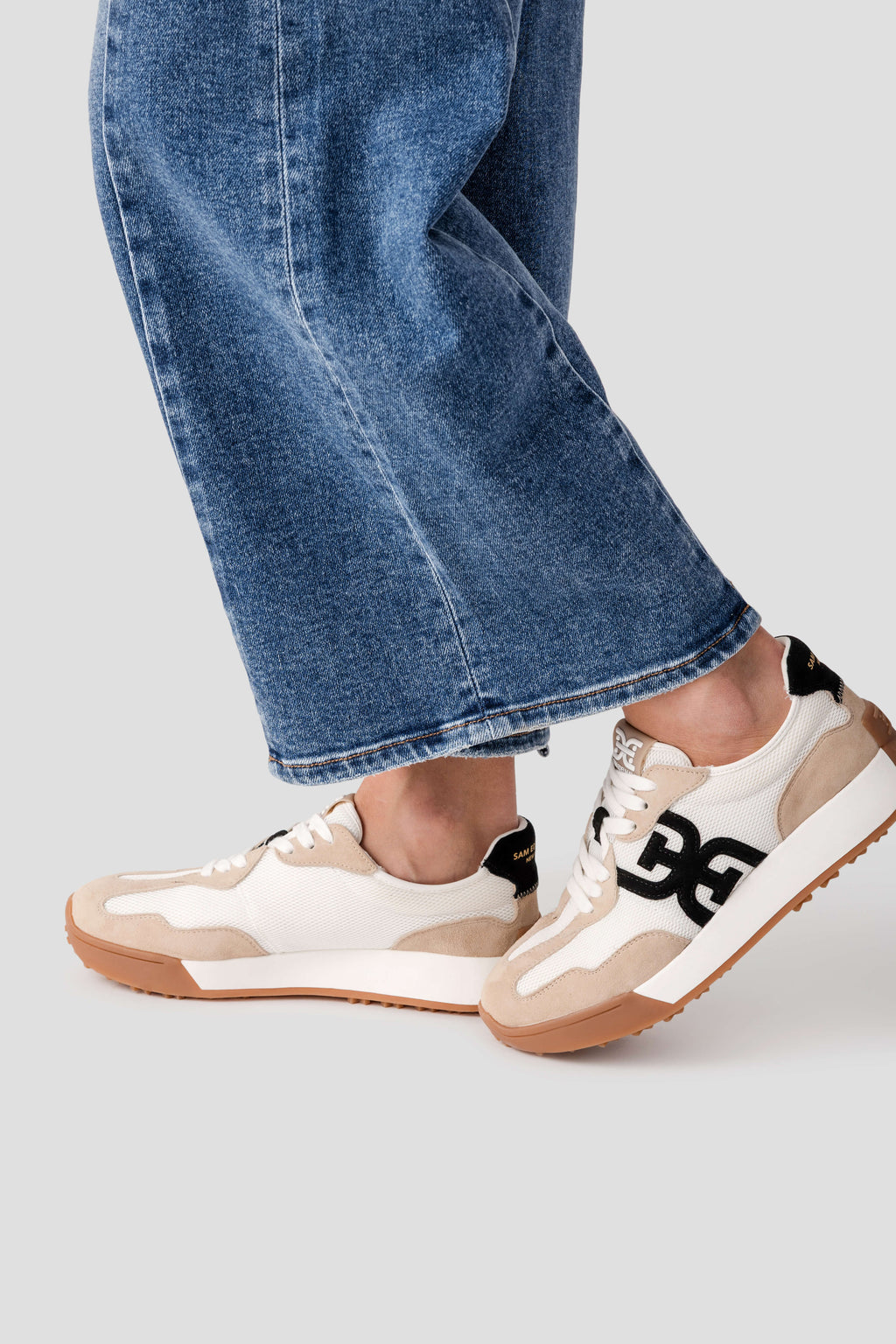 Sam Edelman Langley 3 sneakers for Women - Beige in KSA | Level Shoes Sam Edelman Langley 3 sneakers for Women - Beige in KSA | Level Shoes