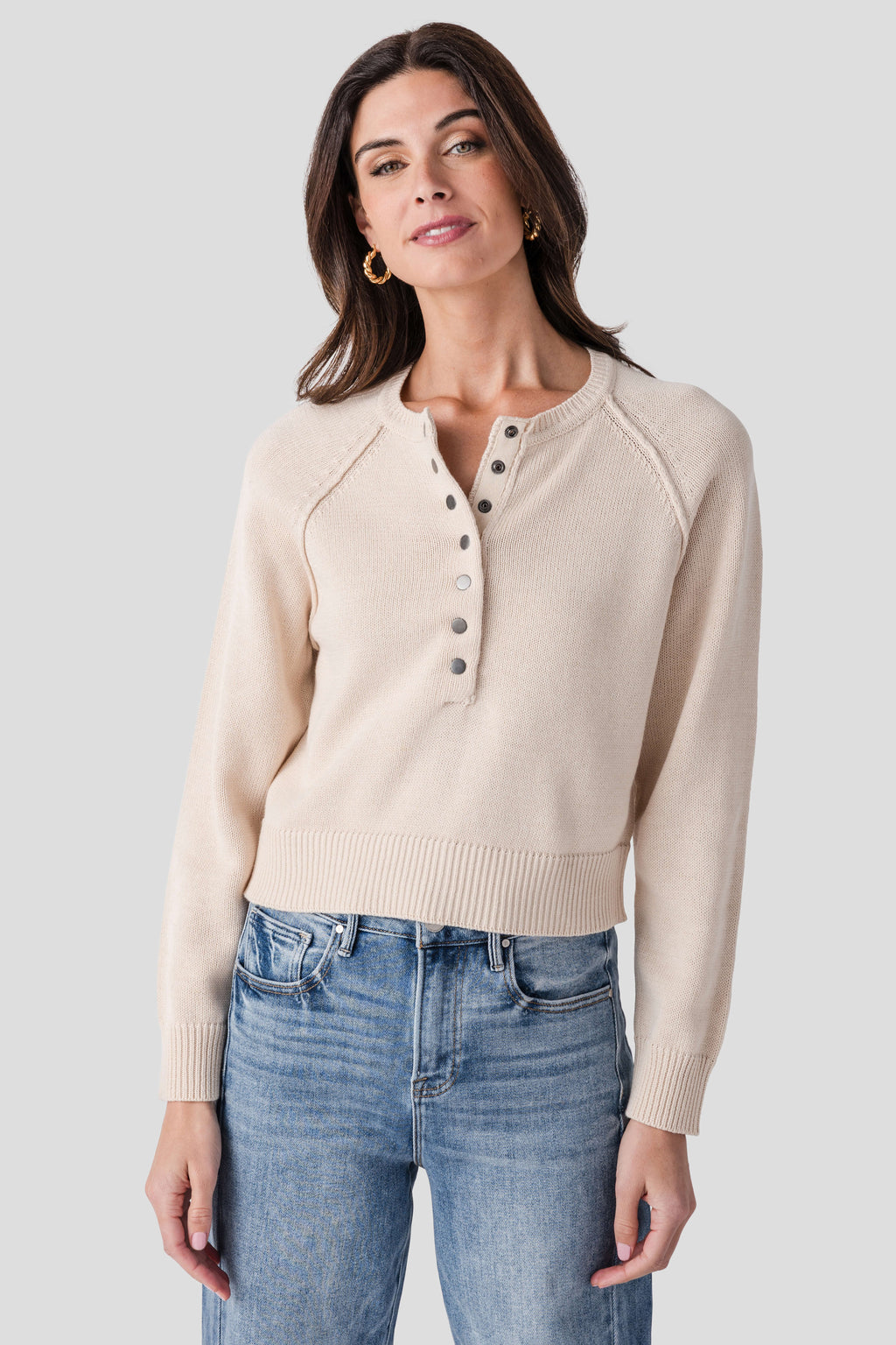RD Style Akleja Henley Sweater