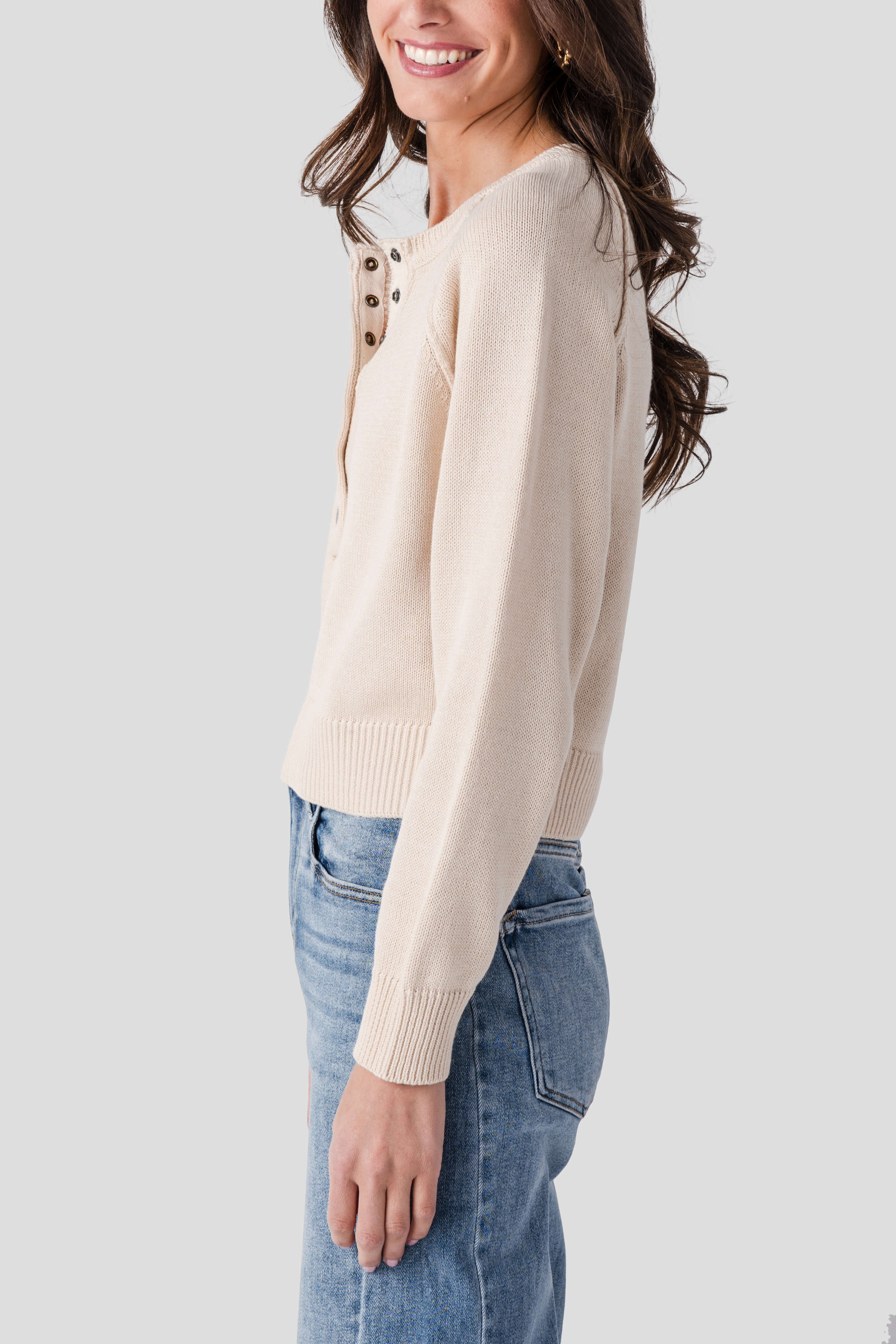 RD Style Akleja Henley Sweater