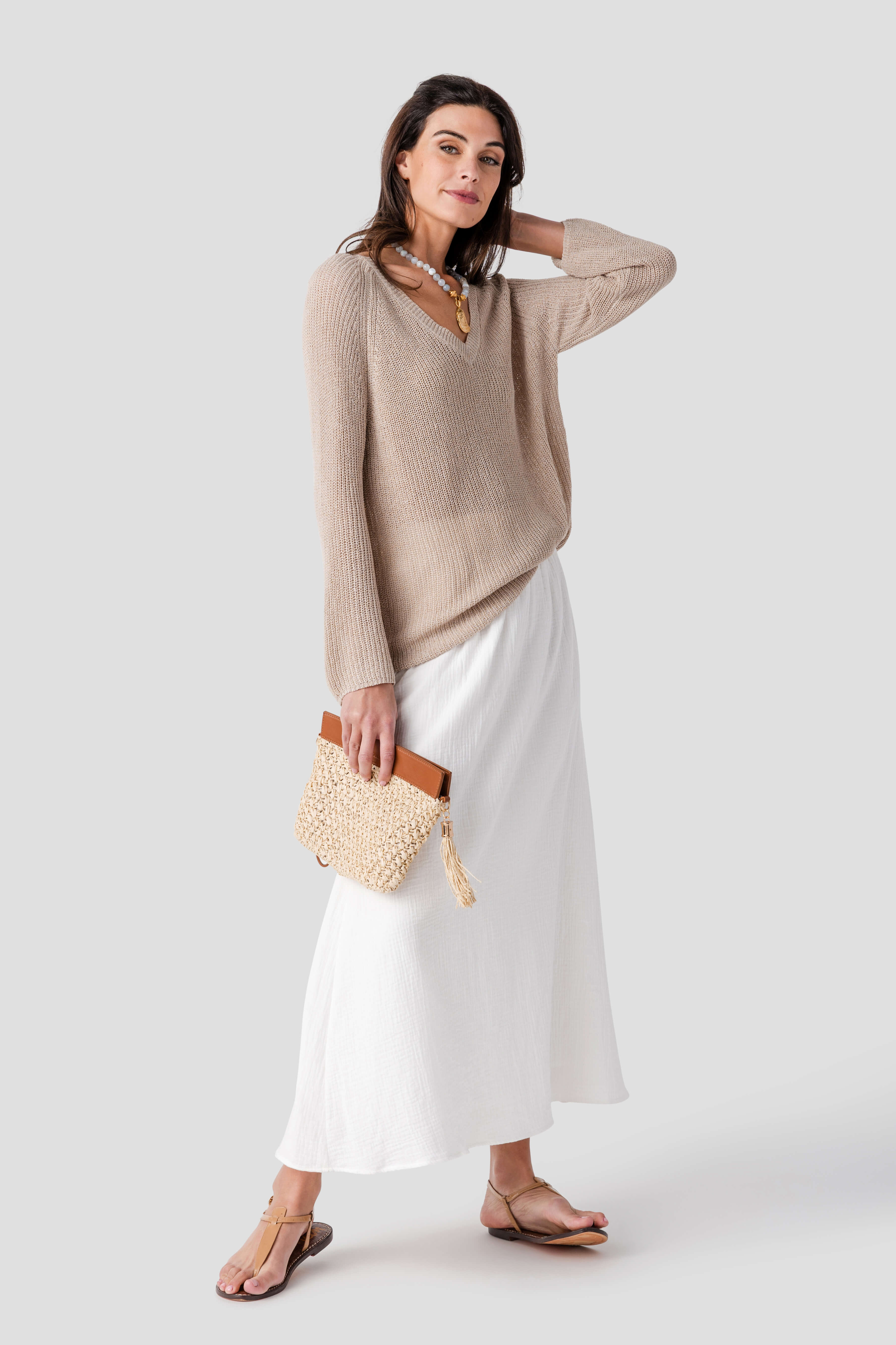 Dress Forum Lightweight V-Neck Sweater