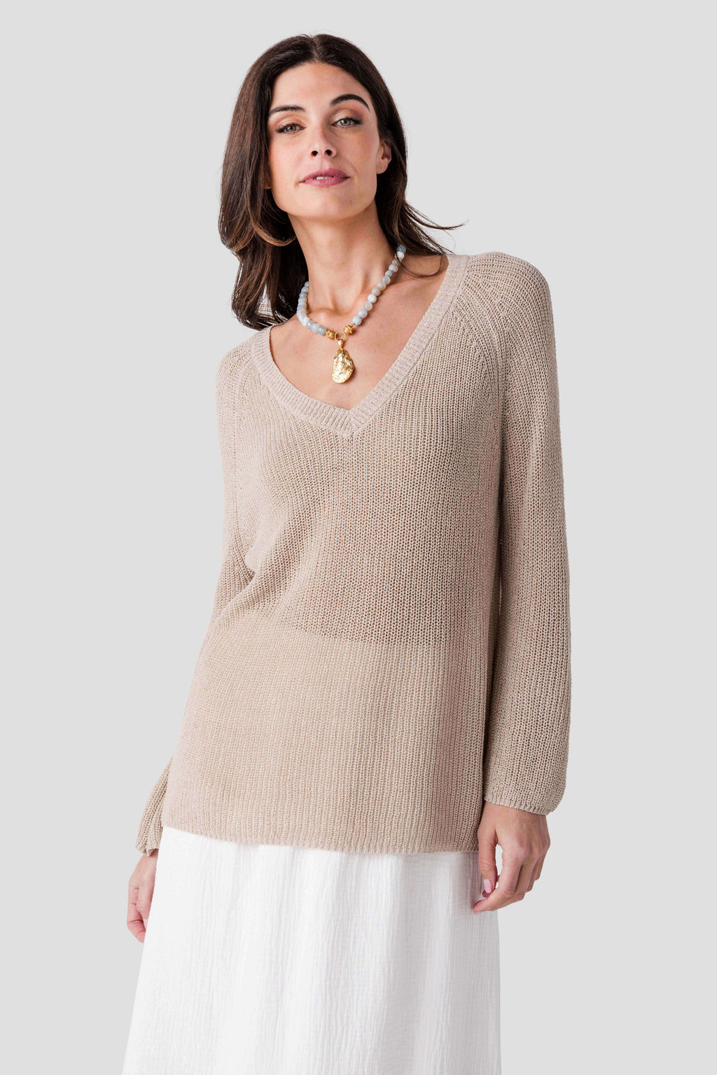 Dress Forum Lightweight V-Neck Sweater