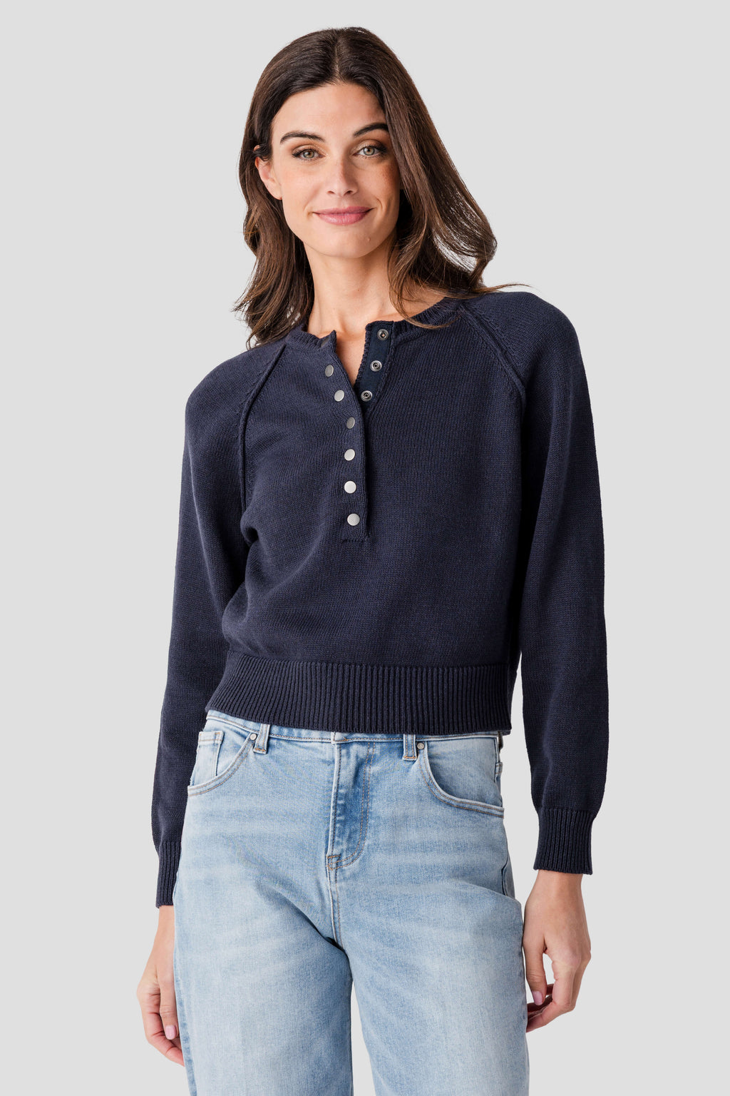 RD Style Akleja Henley Sweater