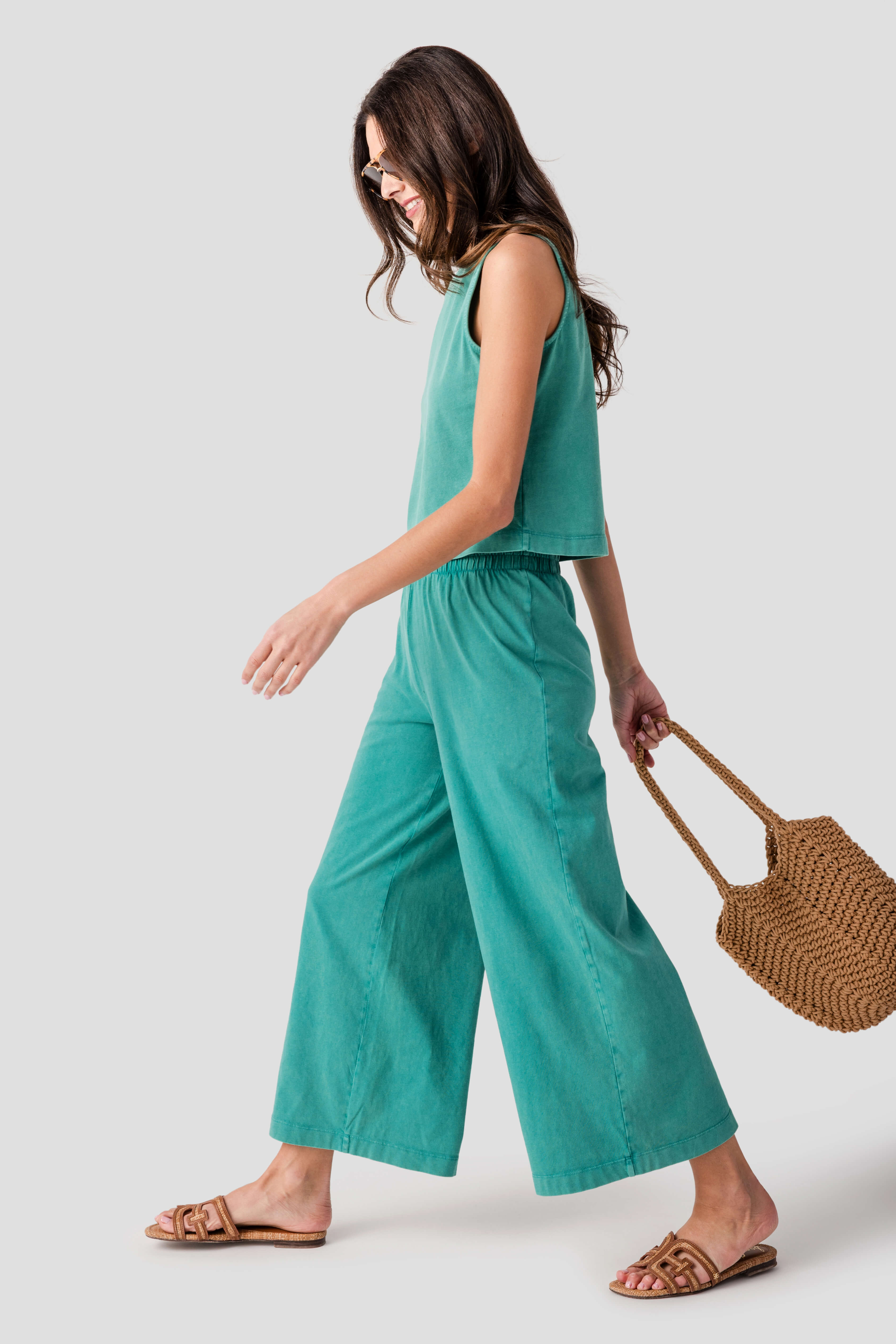 Z Supply Scout Jersey Crop Flare Pant