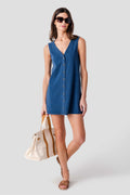 Z Supply Solace Denim Mini Dress