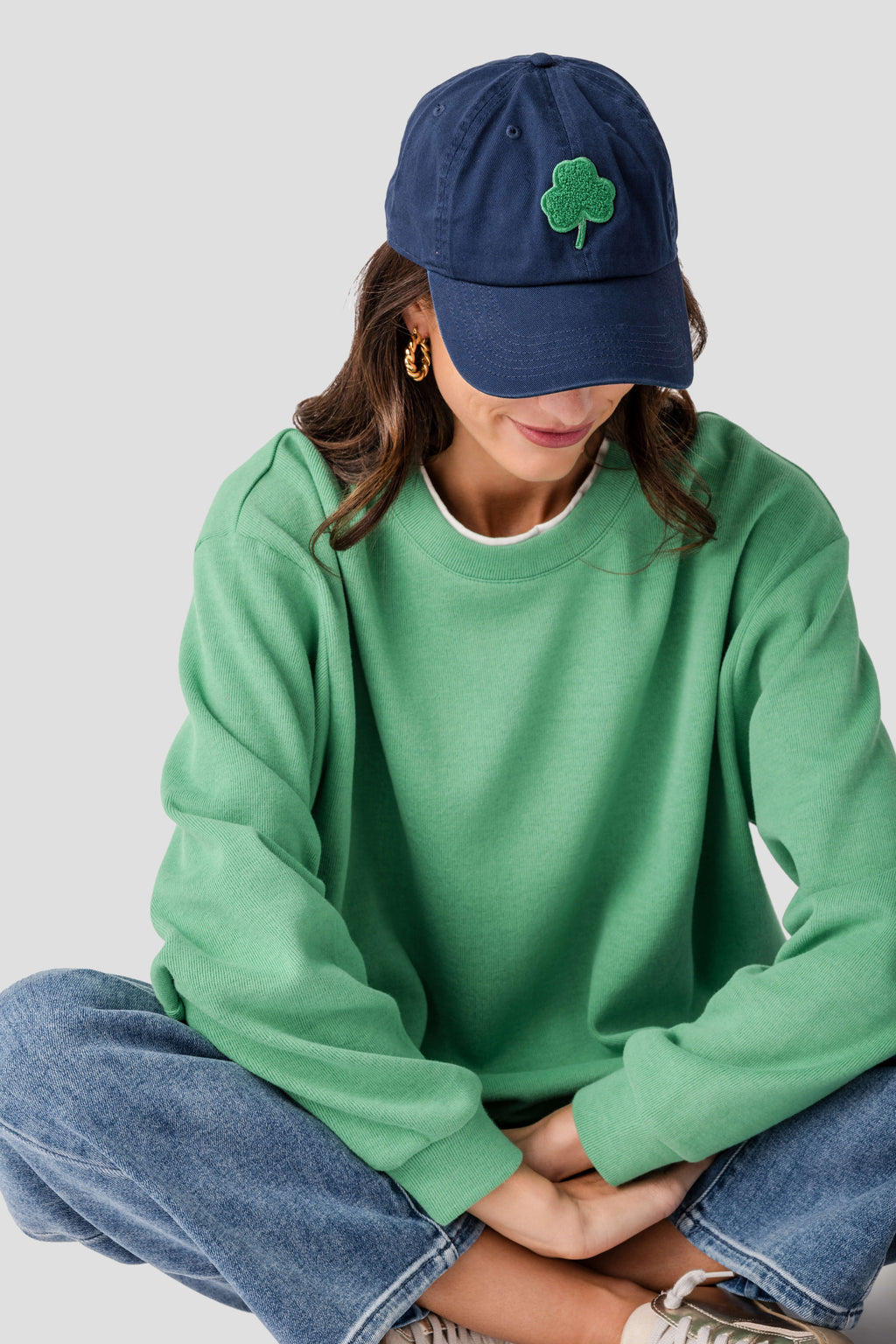 Shamrock Patch Baseball Hat