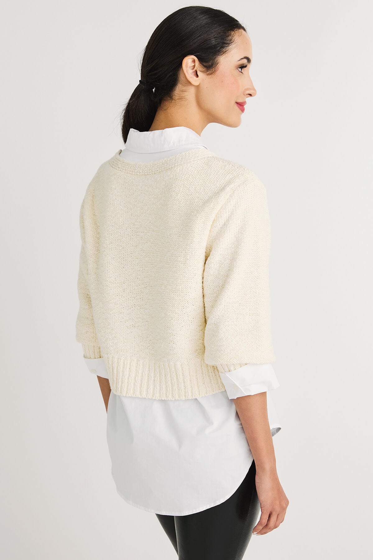 Elan Sweater Crop Combo