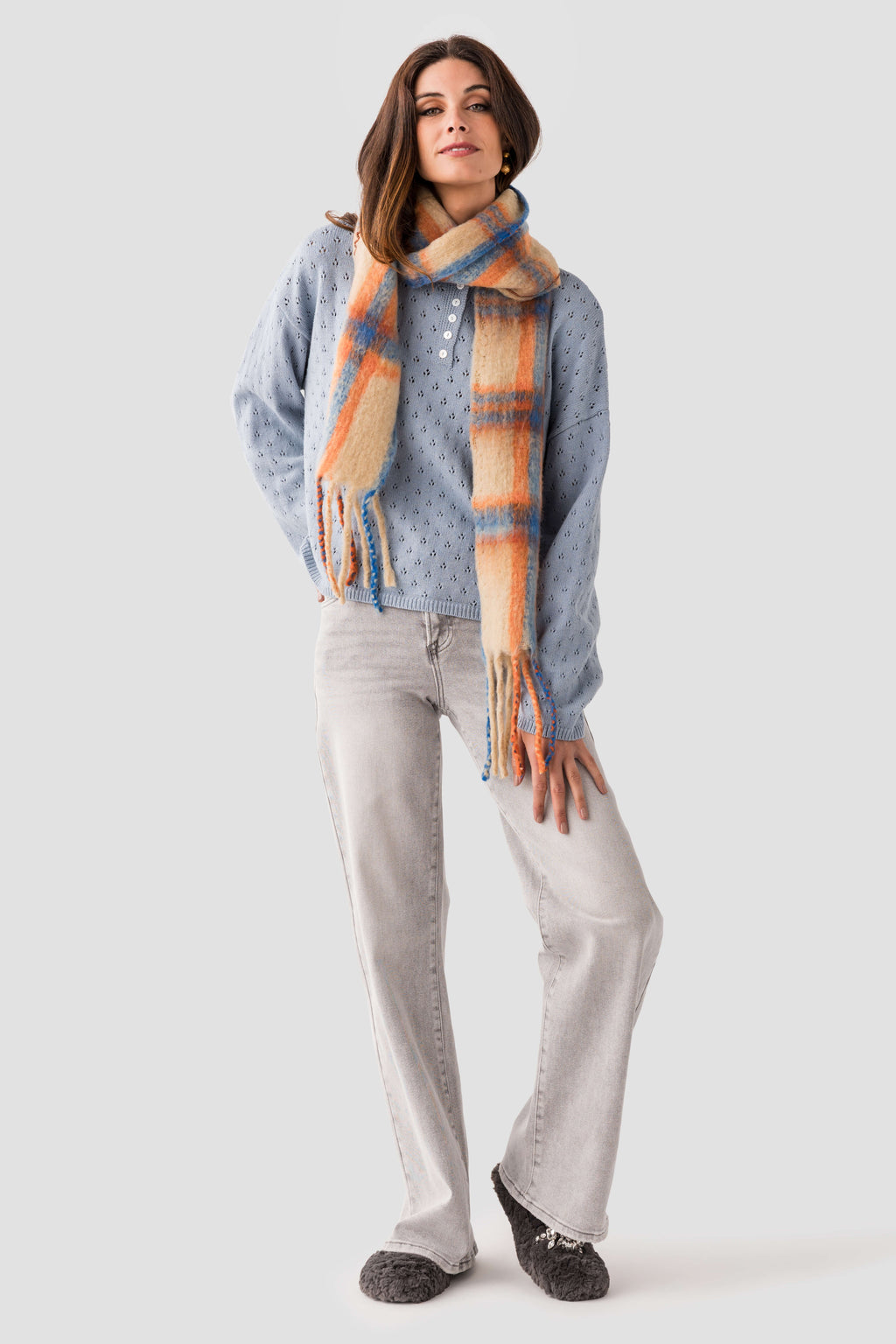 Things Between Piper Pointelle Sweater