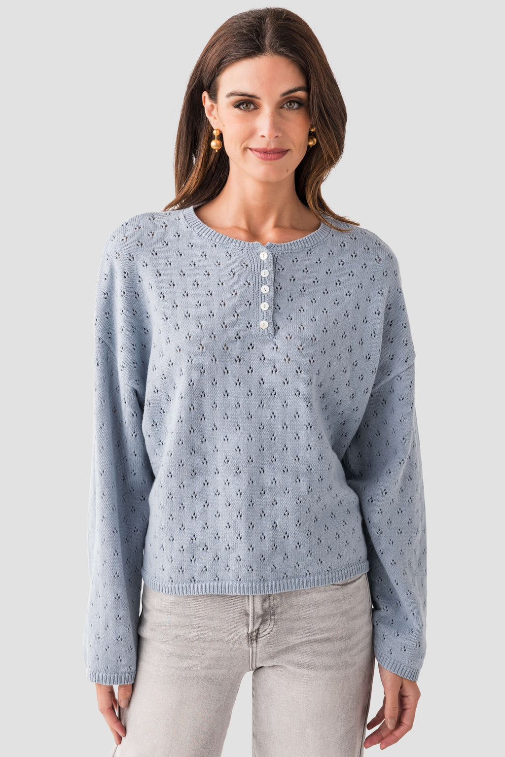 Things Between Piper Pointelle Sweater