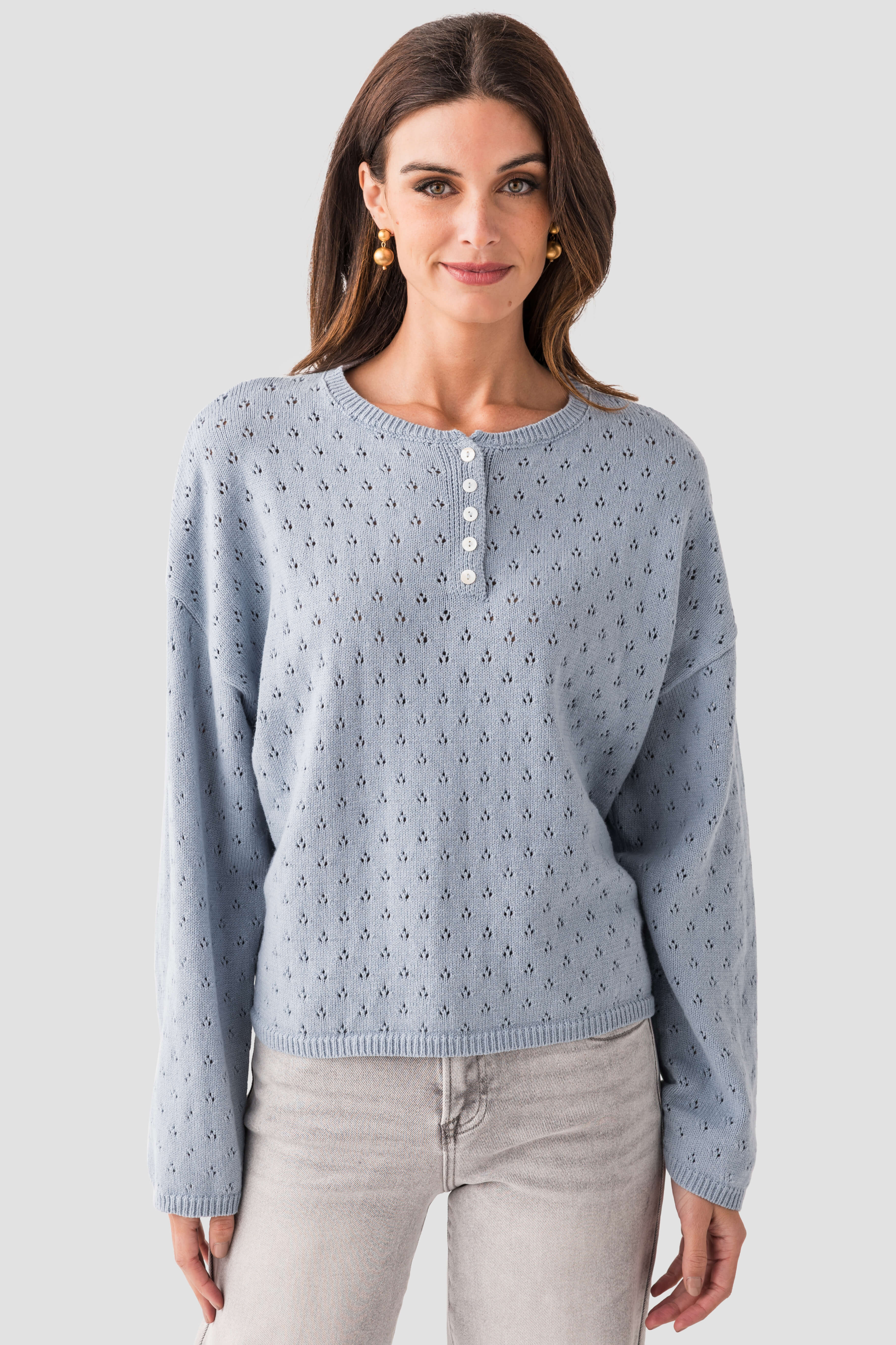 Things Between Piper Pointelle Sweater