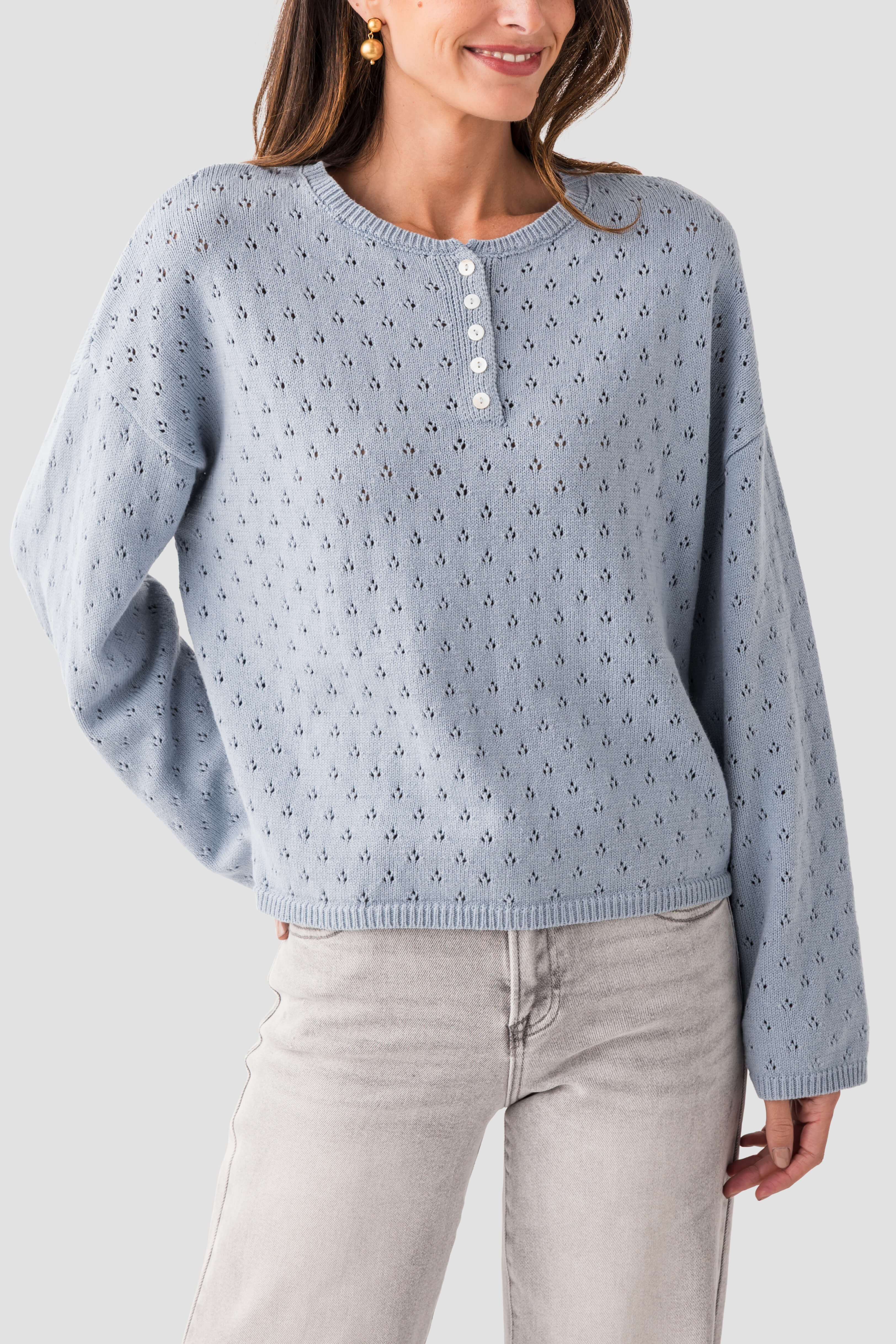 Things Between Piper Pointelle Sweater