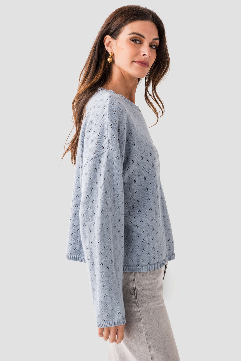 Things Between Piper Pointelle Sweater