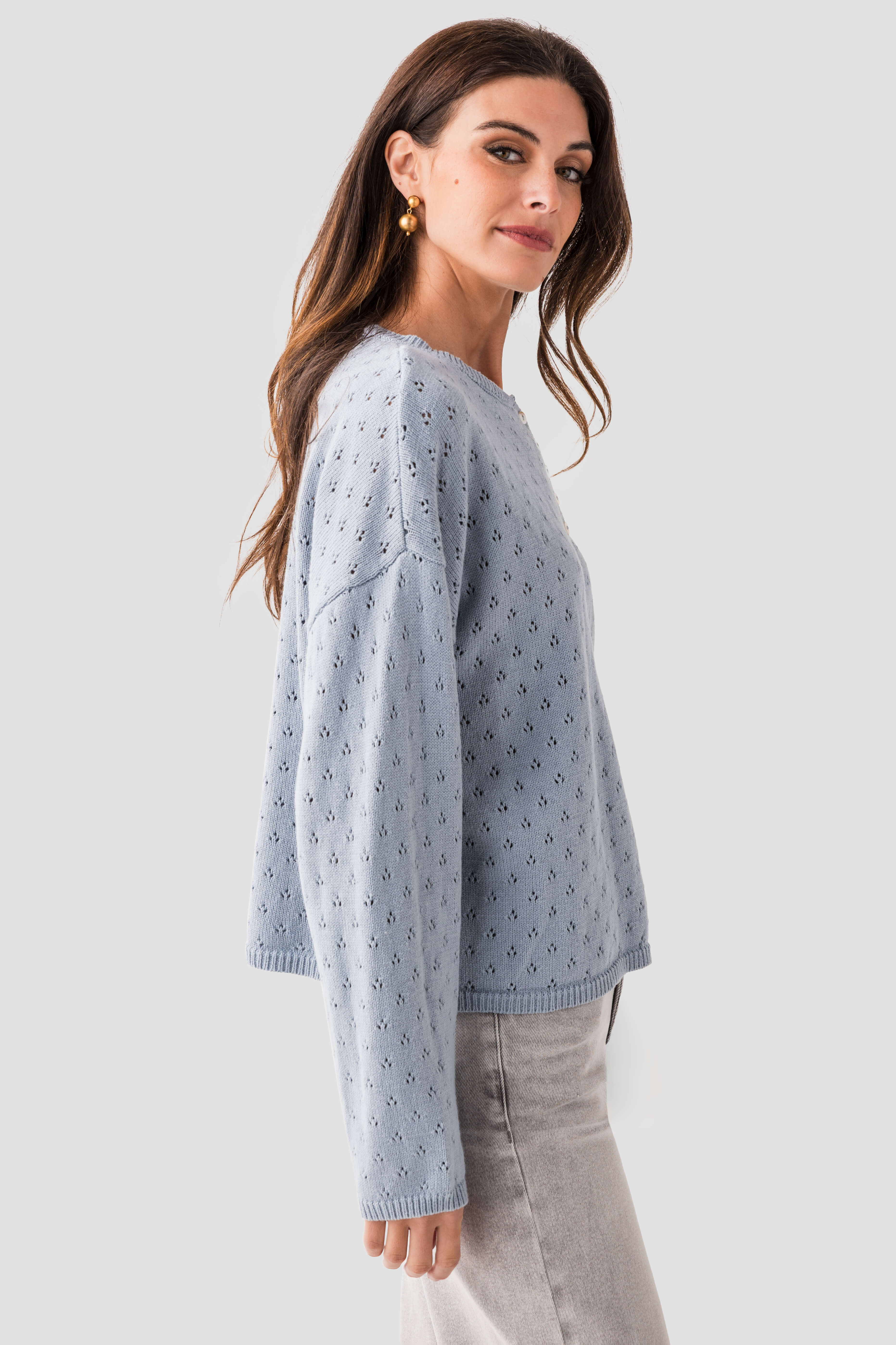 Things Between Piper Pointelle Sweater