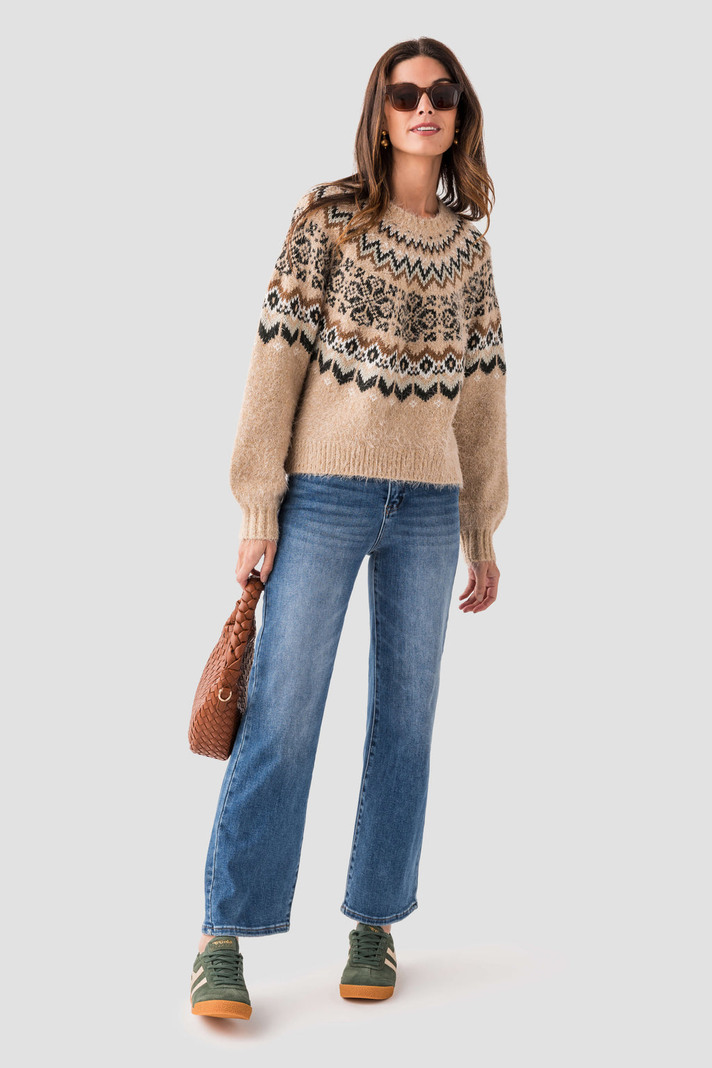 Z Supply Kenaby Fair Isle Sweater