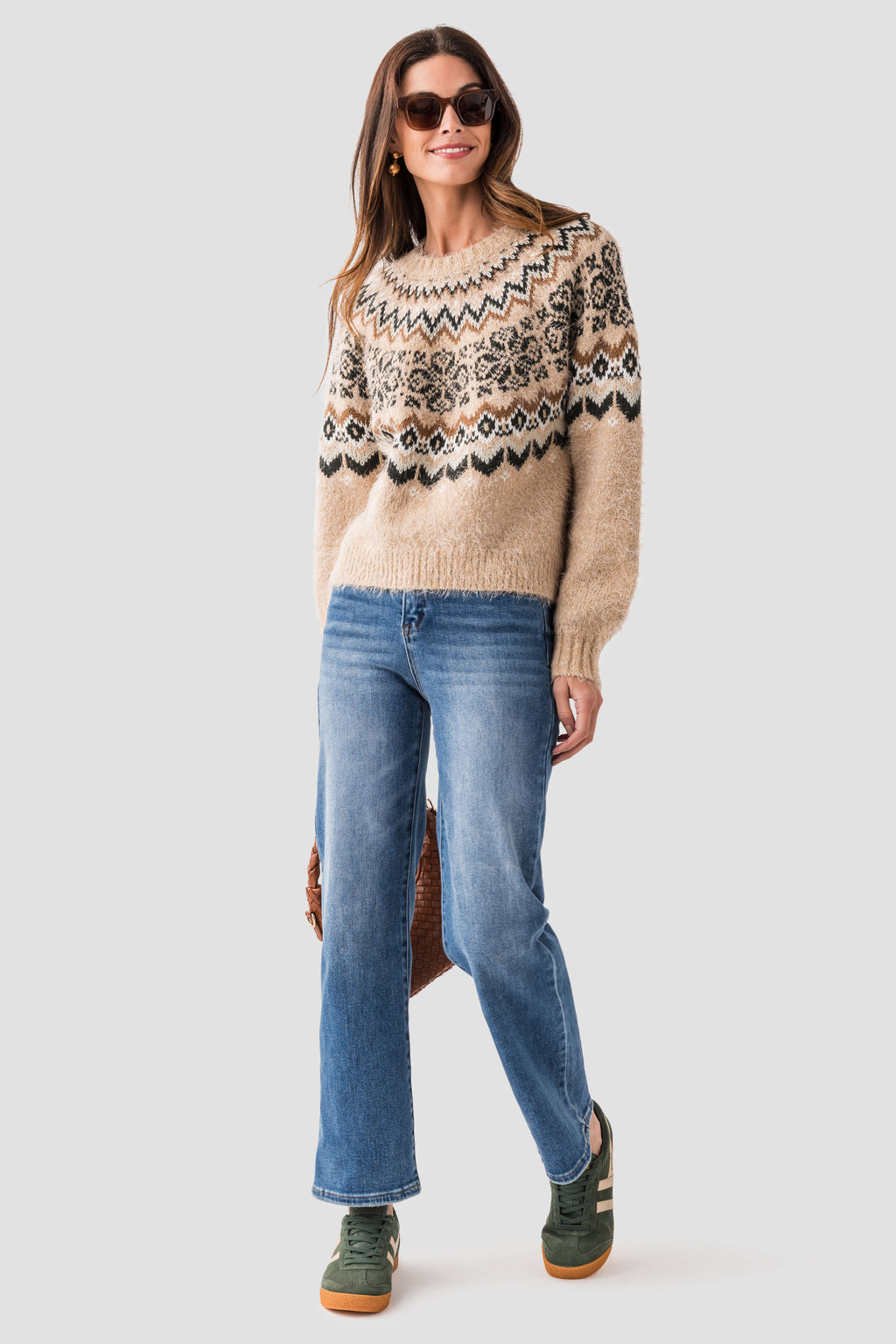 Z Supply Kenaby Fair Isle Sweater