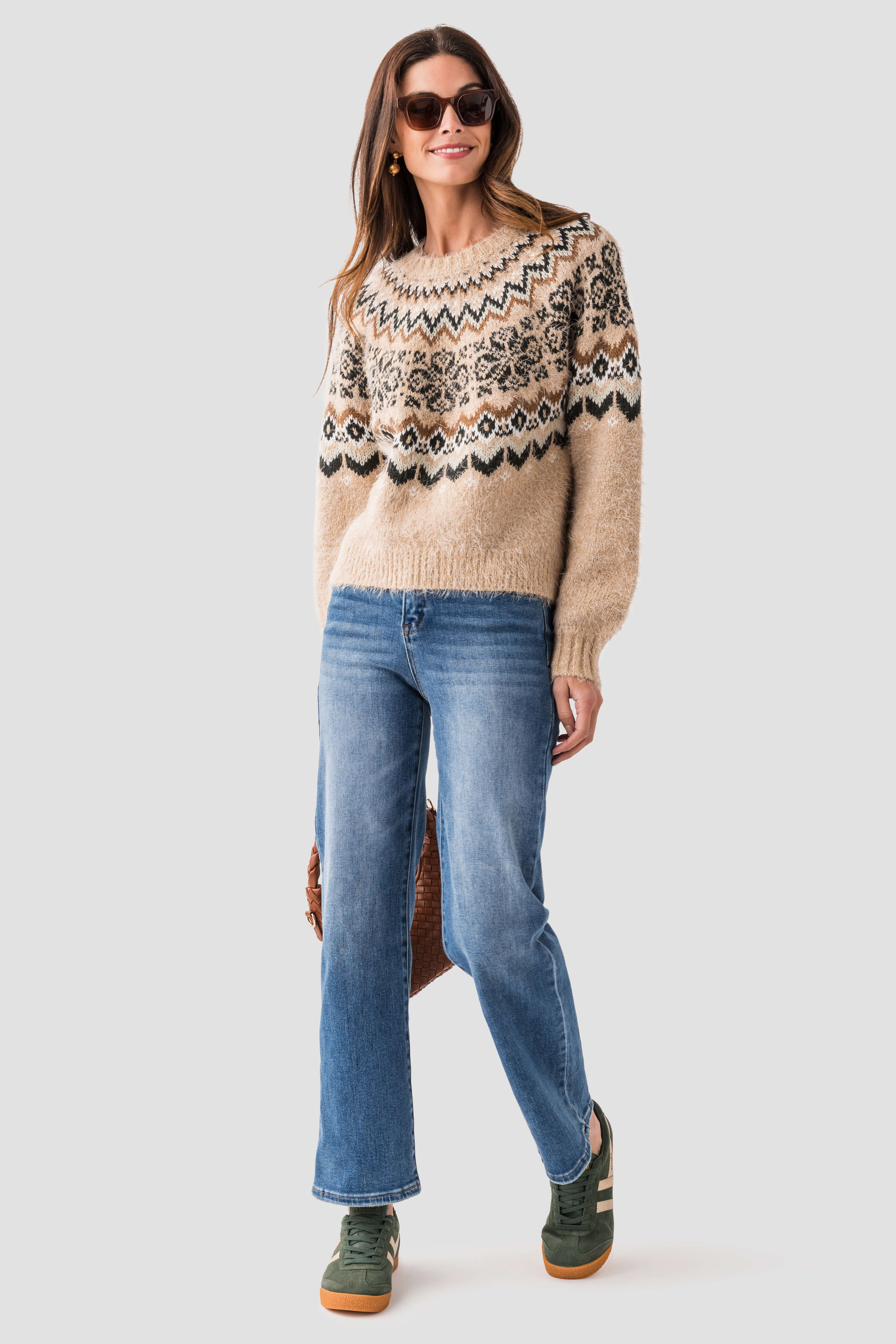 Z Supply Kenaby Fair Isle Sweater