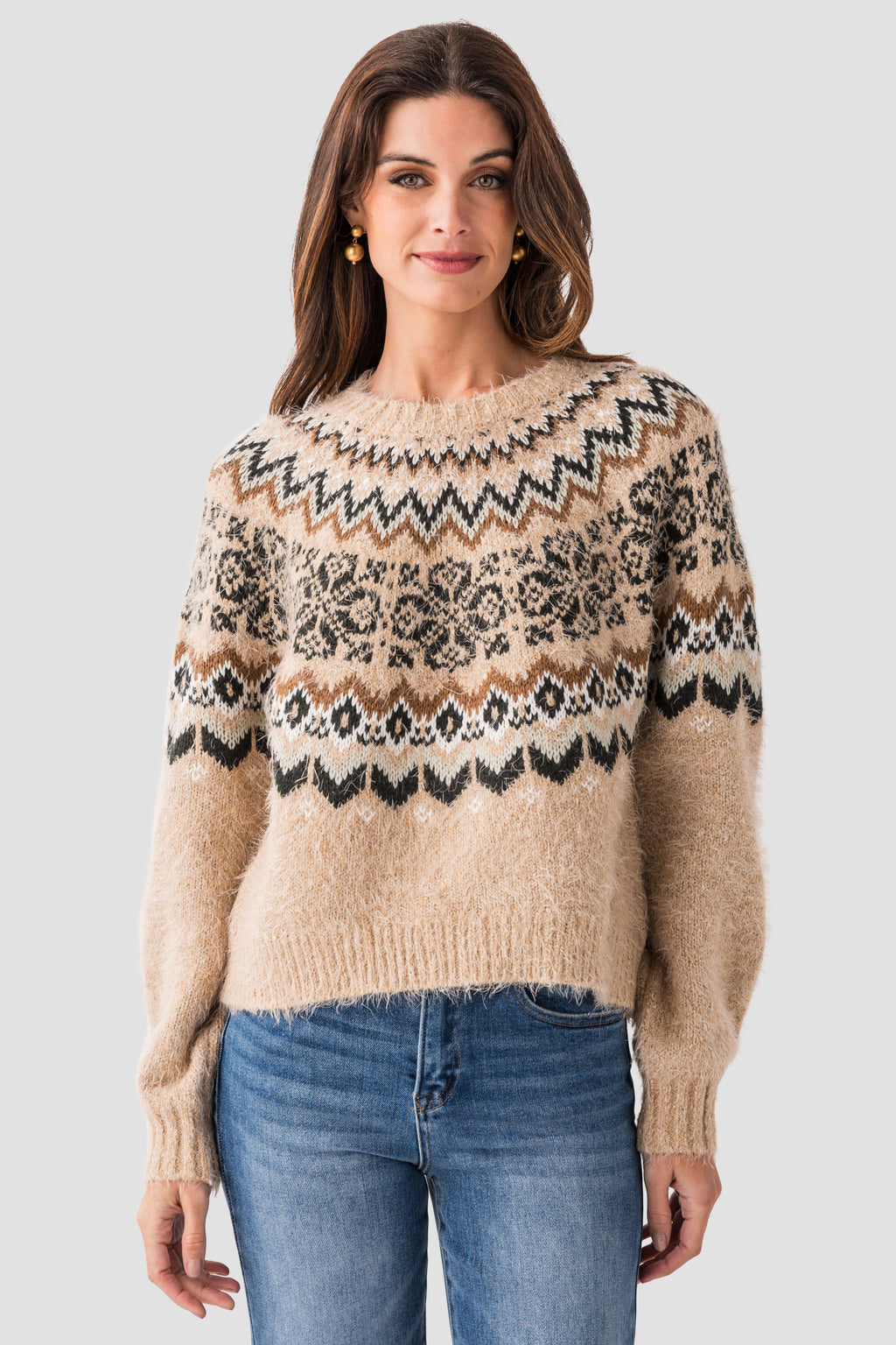 Z Supply Kenaby Fair Isle Sweater
