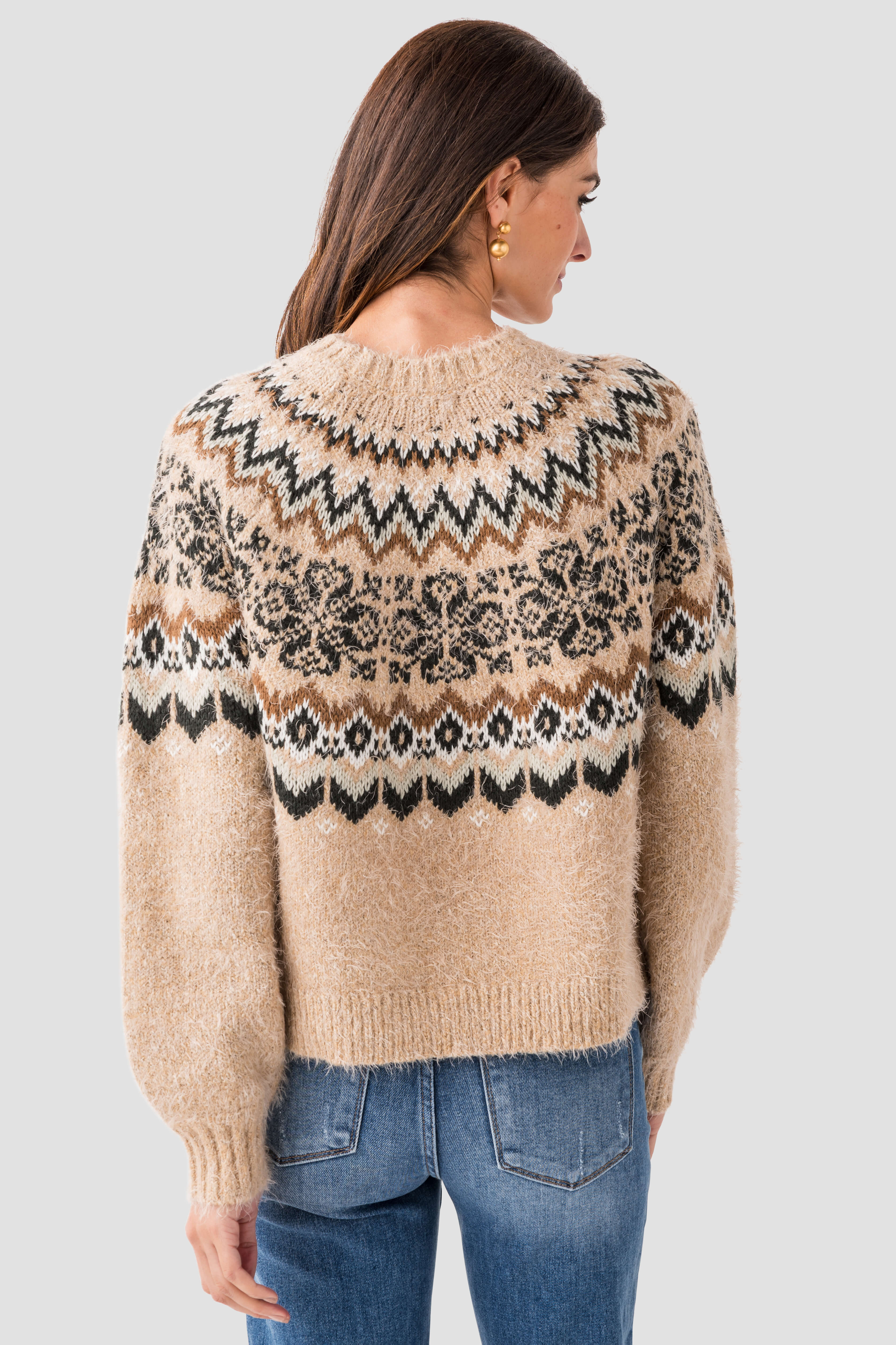 Z Supply Kenaby Fair Isle Sweater
