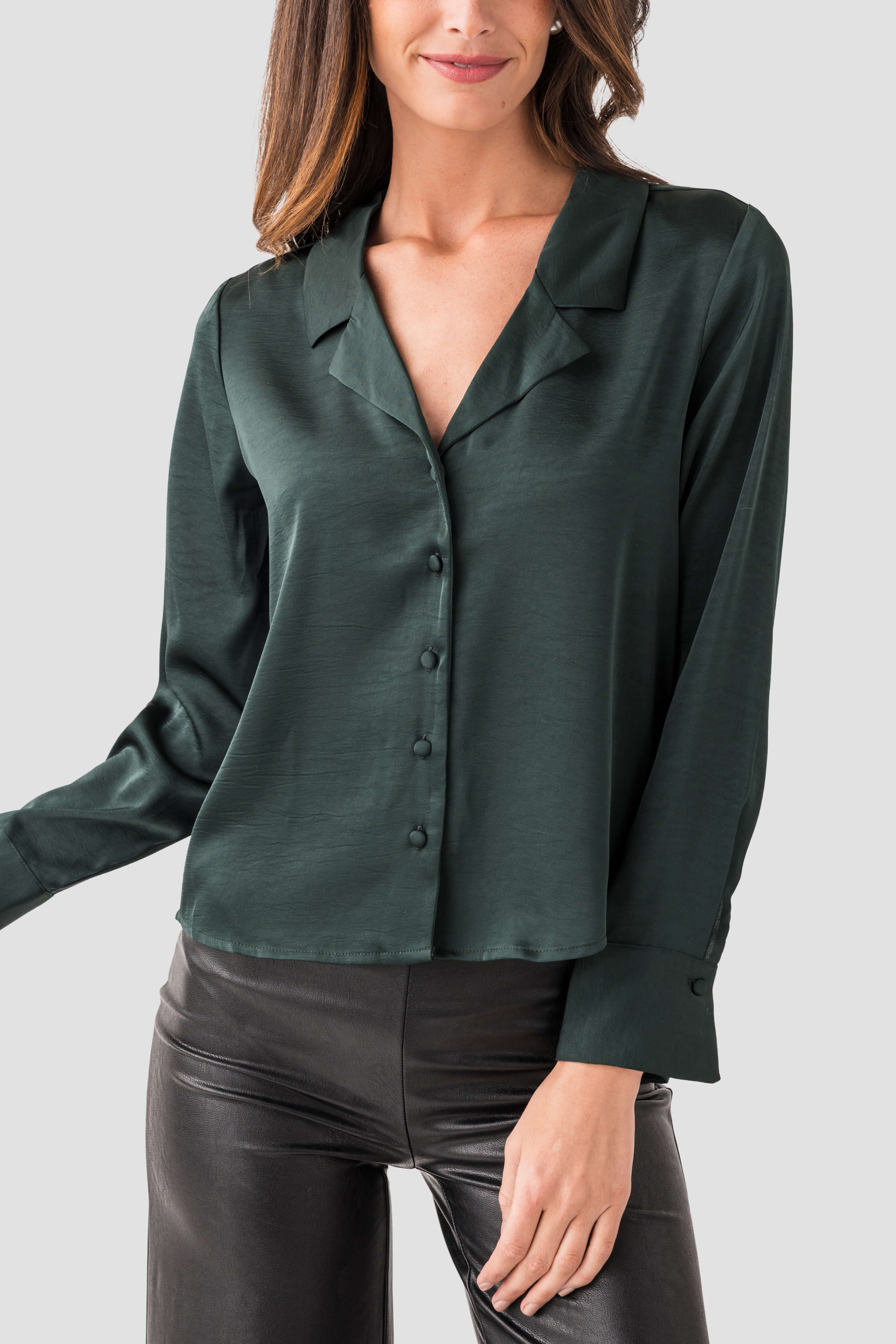 Z Supply Ana Satin Top