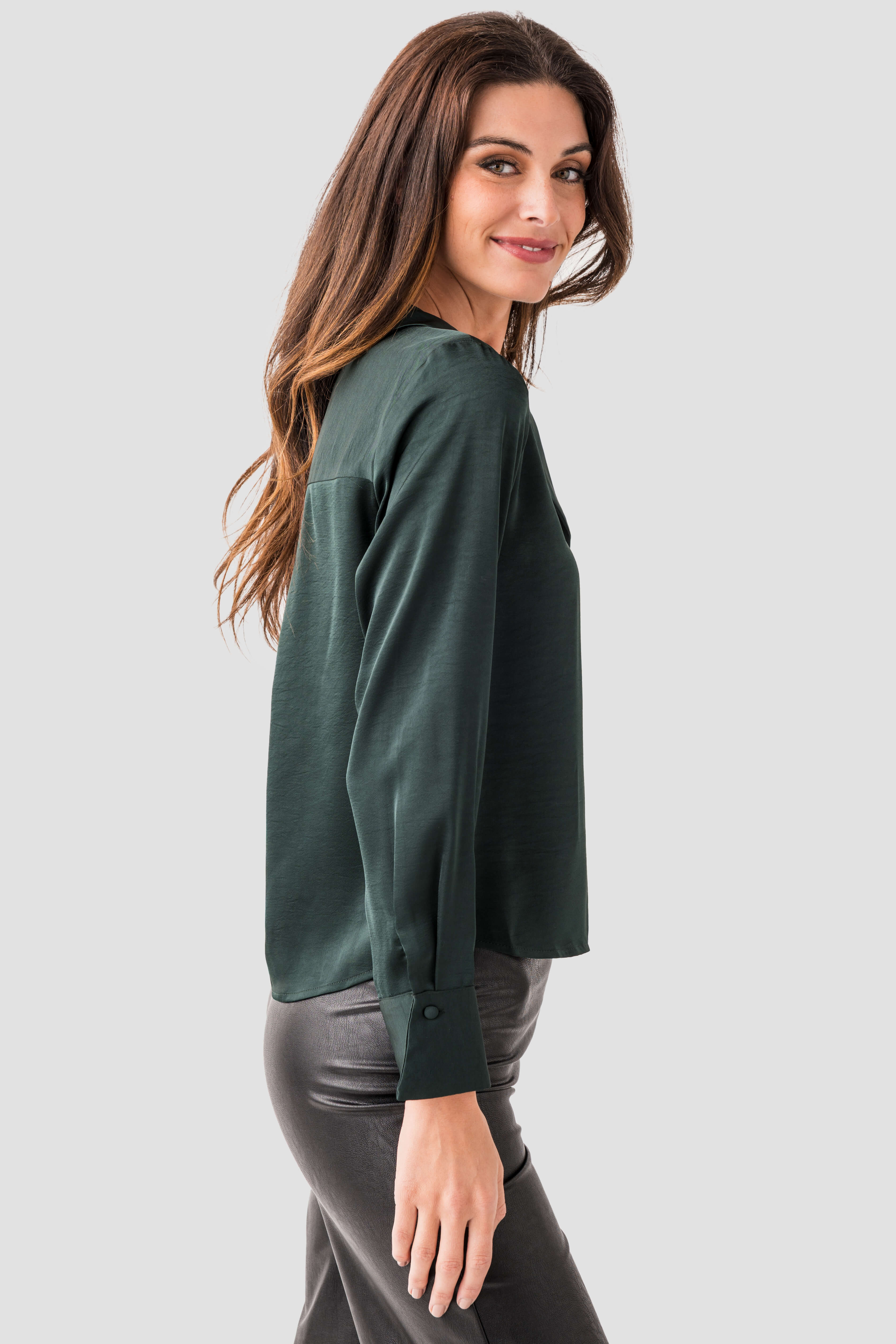 Z Supply Ana Satin Top