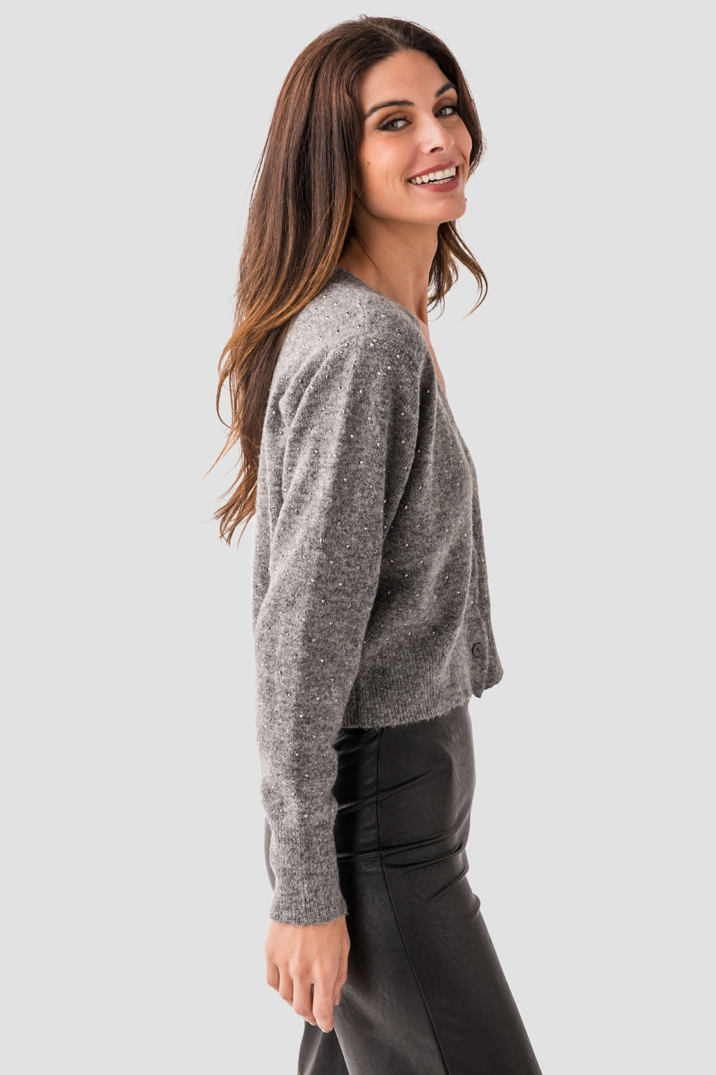 RD Style Tesni Long Sleeve Vneck Cardigan