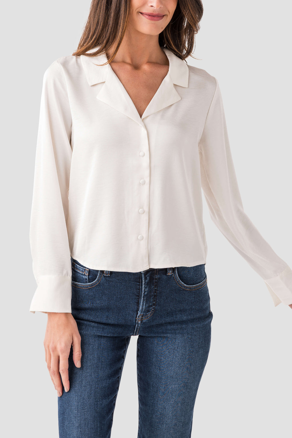 Z Supply Ana Satin Top