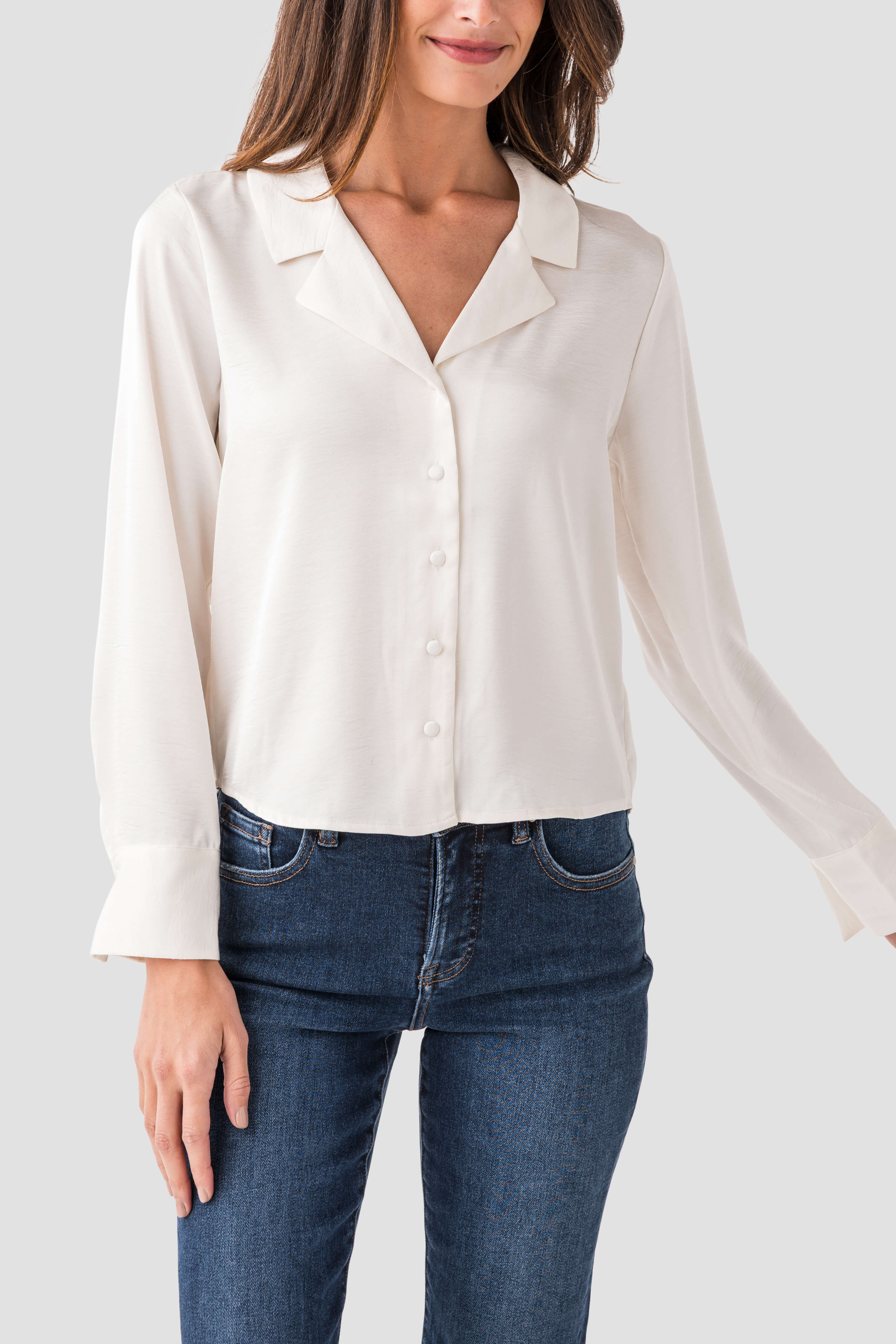 Z Supply Ana Satin Top