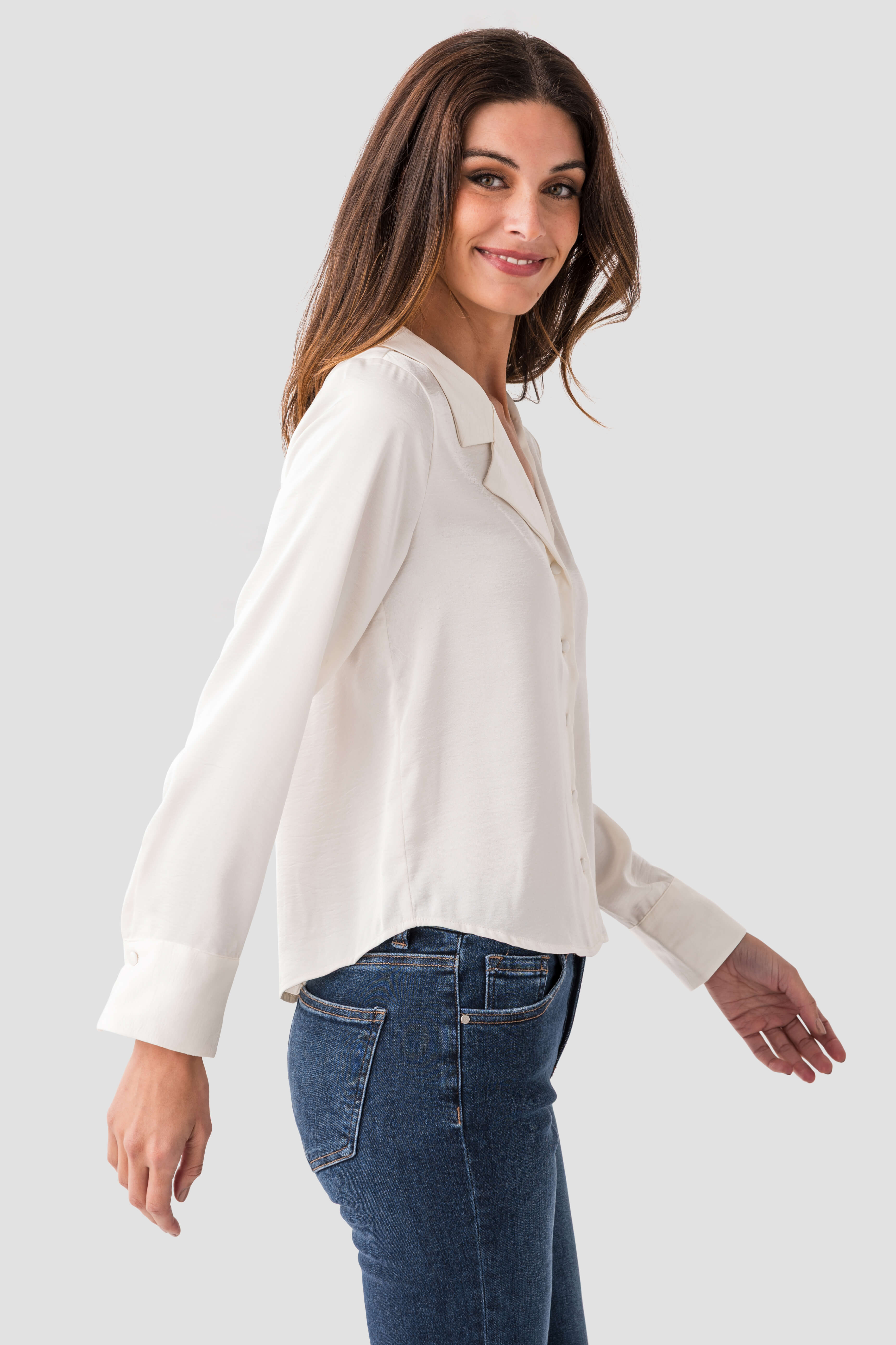 Z Supply Ana Satin Top