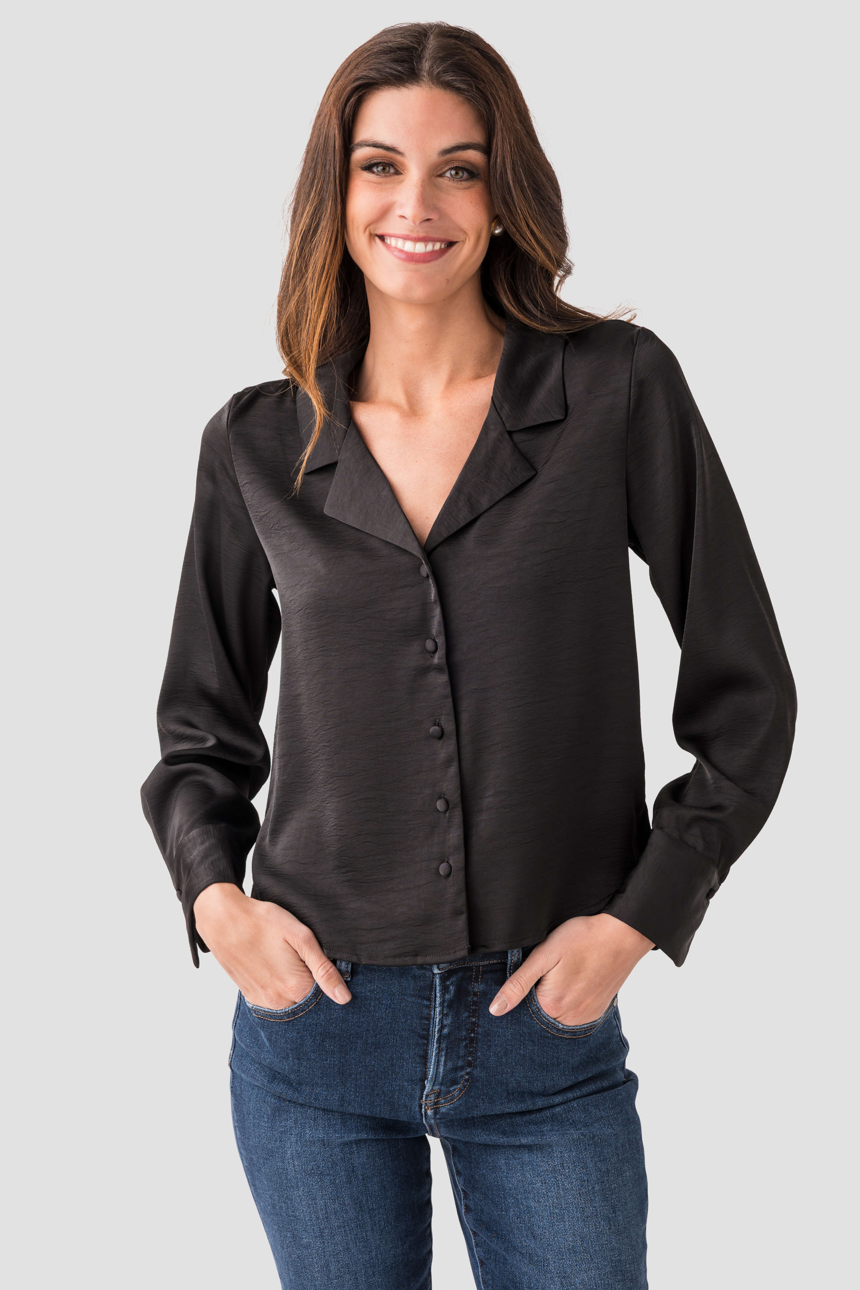 Z Supply Ana Satin Top