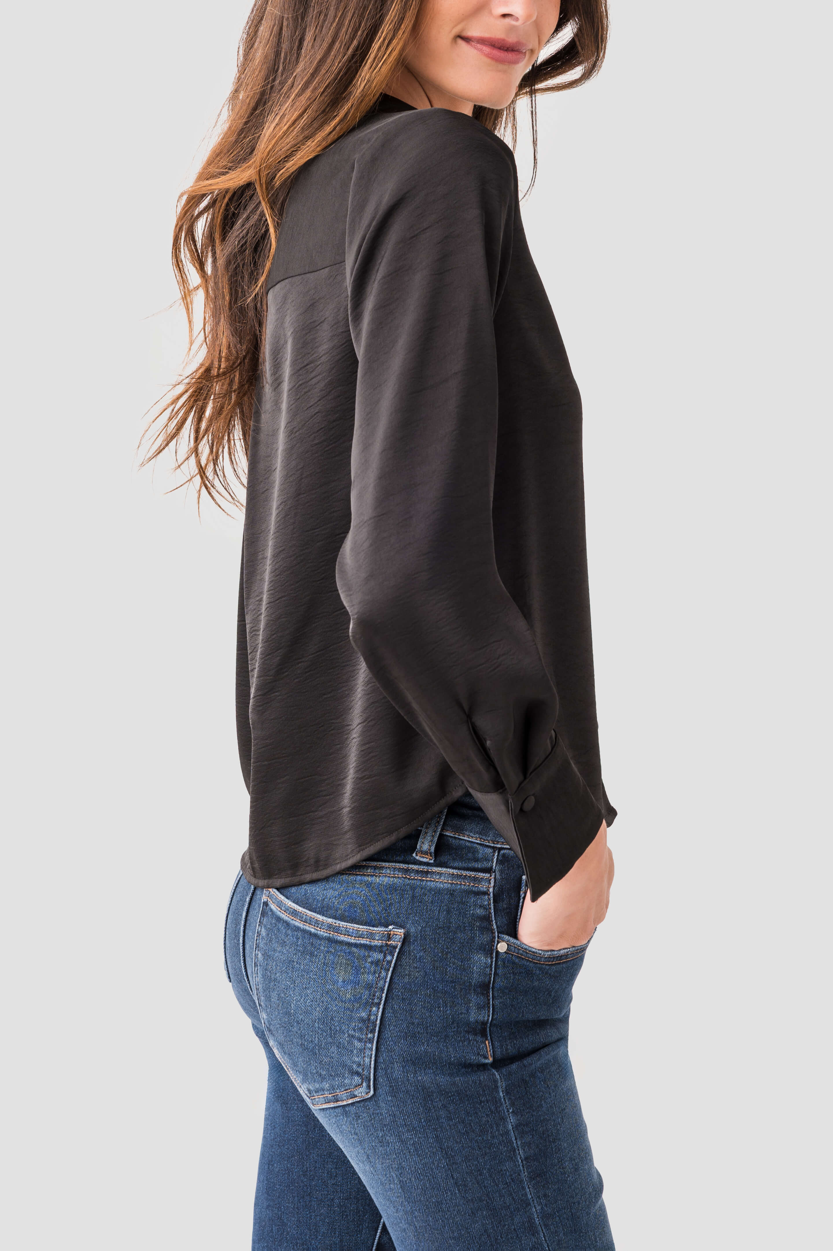 Z Supply Ana Satin Top