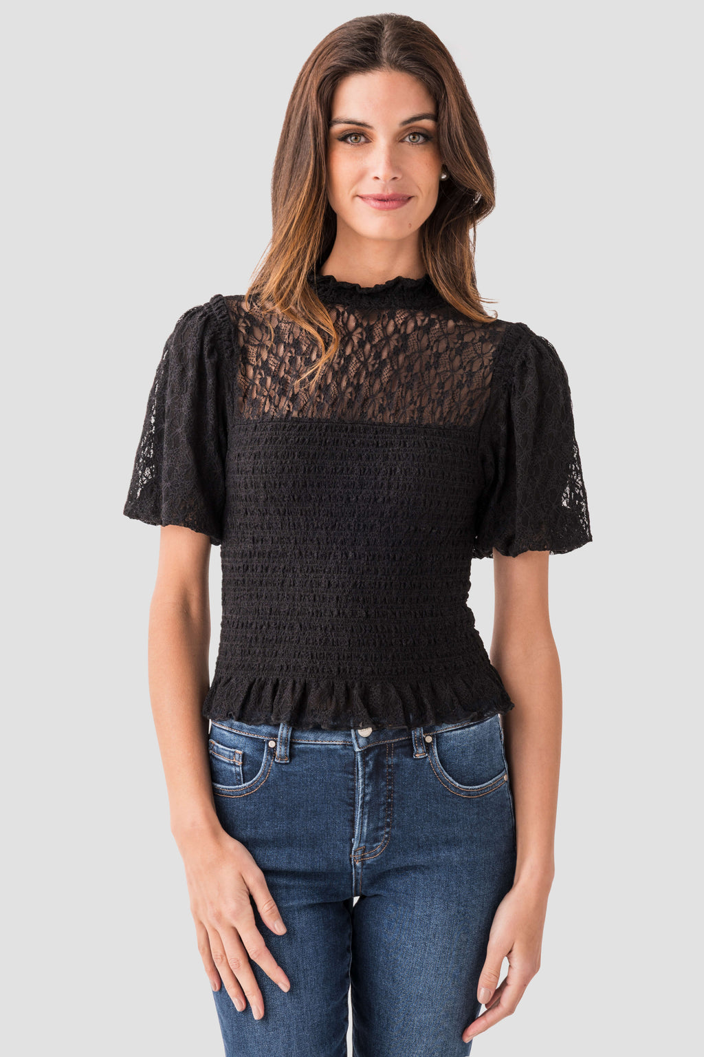 Z Supply Glimpse Lace Top