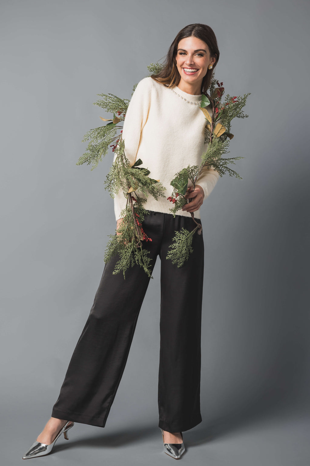 RD Style Merry Drawstring Pull On Pants