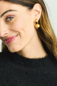 Susan Shaw Ball Earrings
