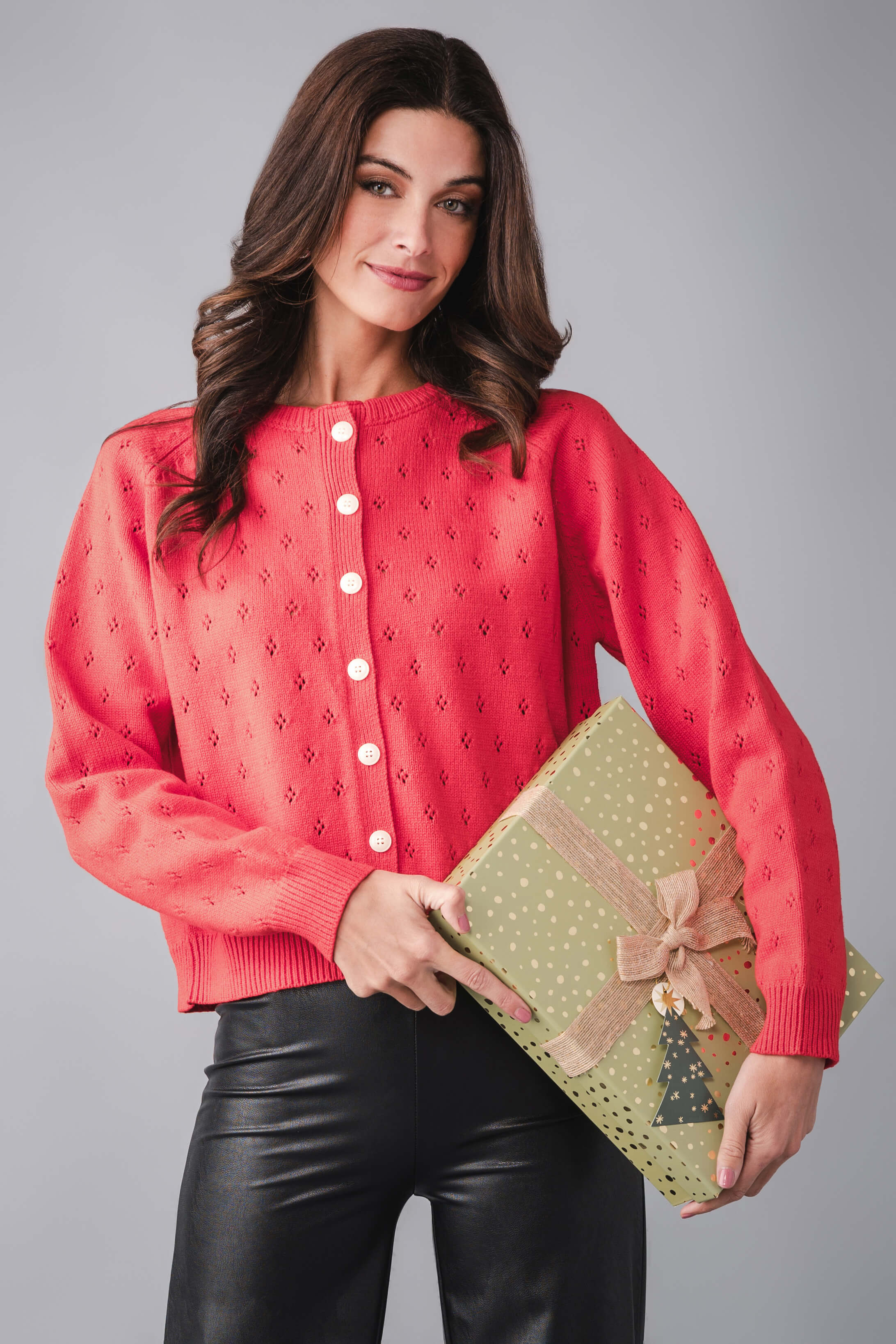 Things Between Pointelle Cardigan