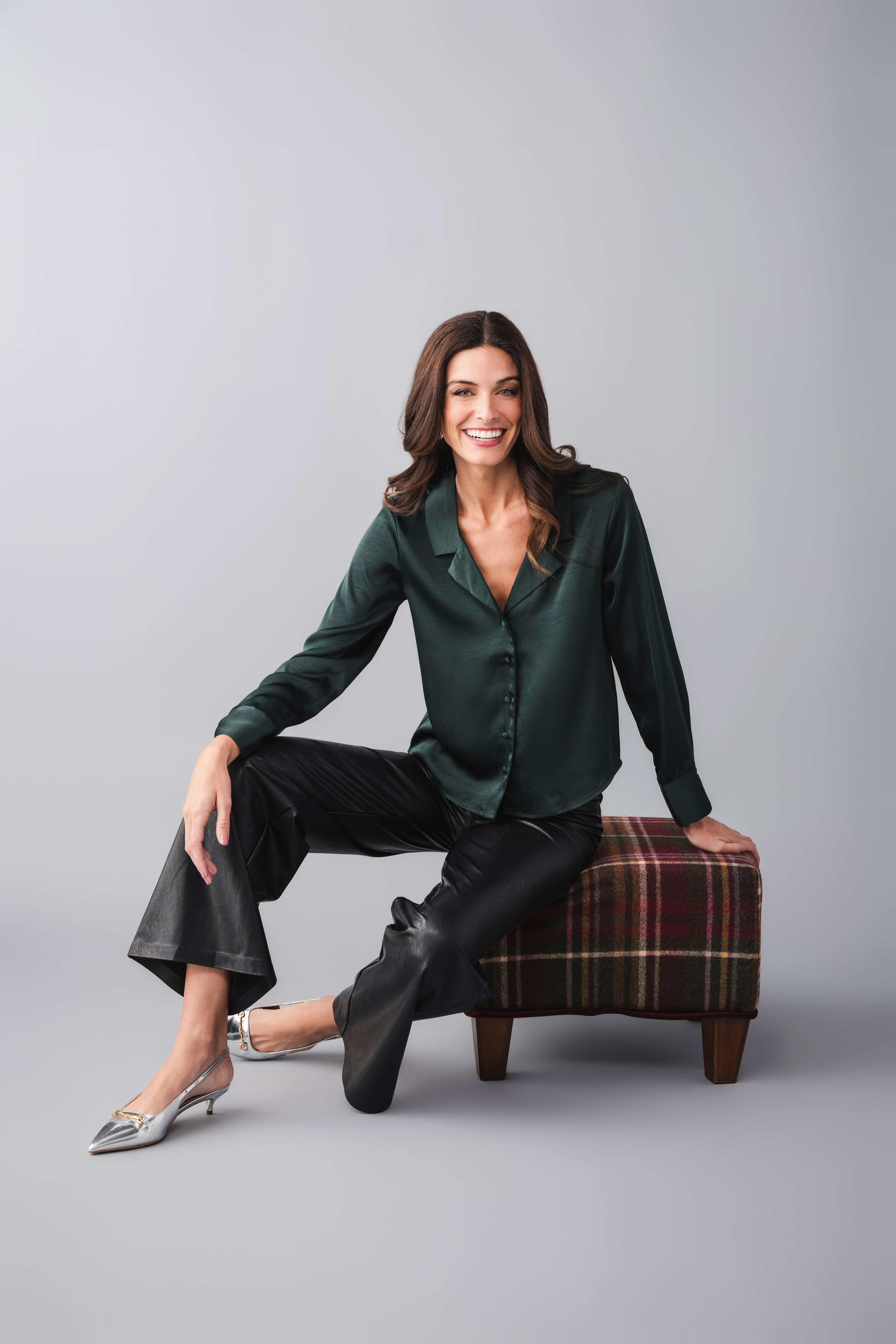 Z Supply Ana Satin Top